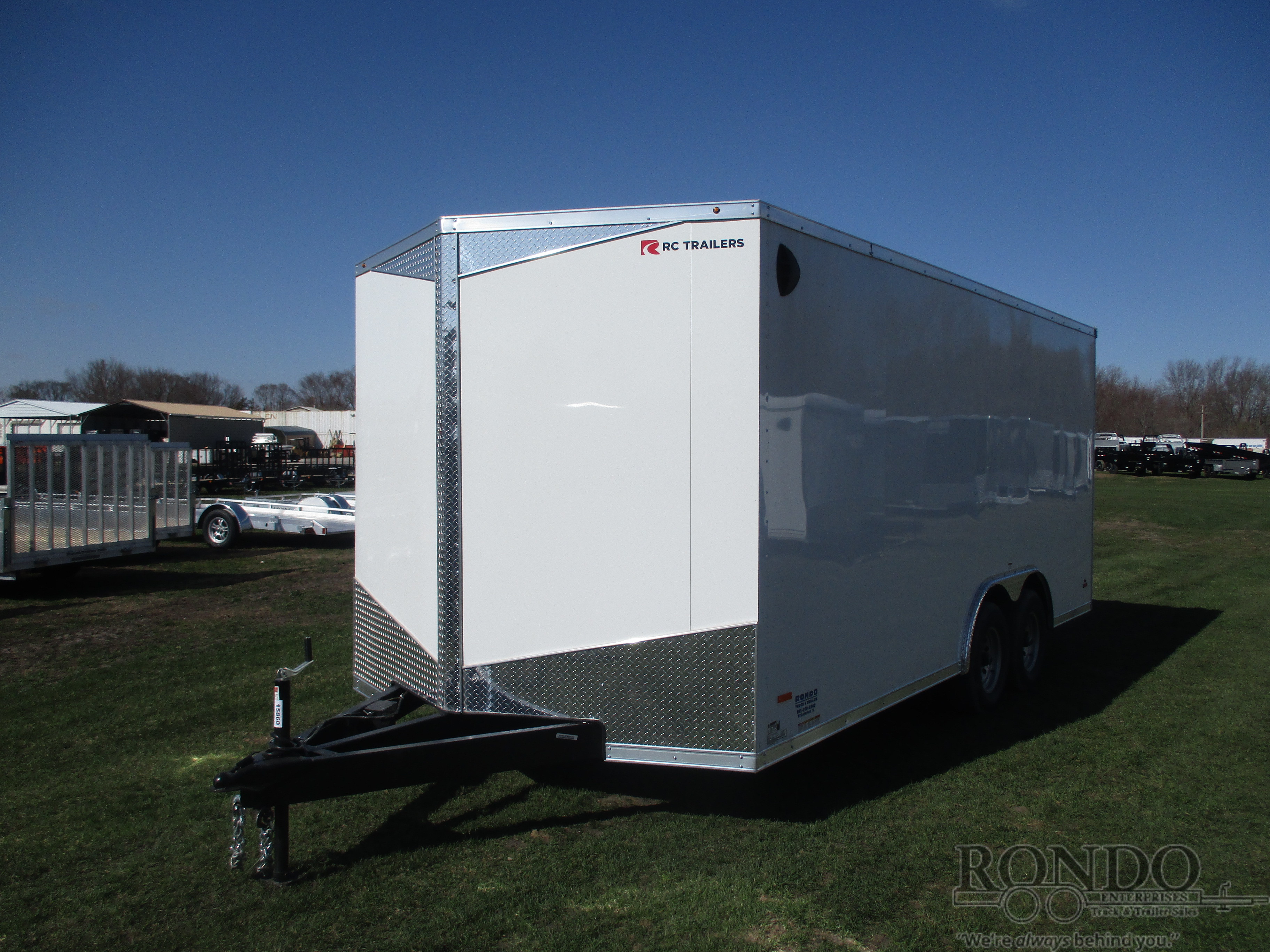 2021 RC Trailers 8.5x18' Enclosed Car Hauler RDLX 8.5X18TA3