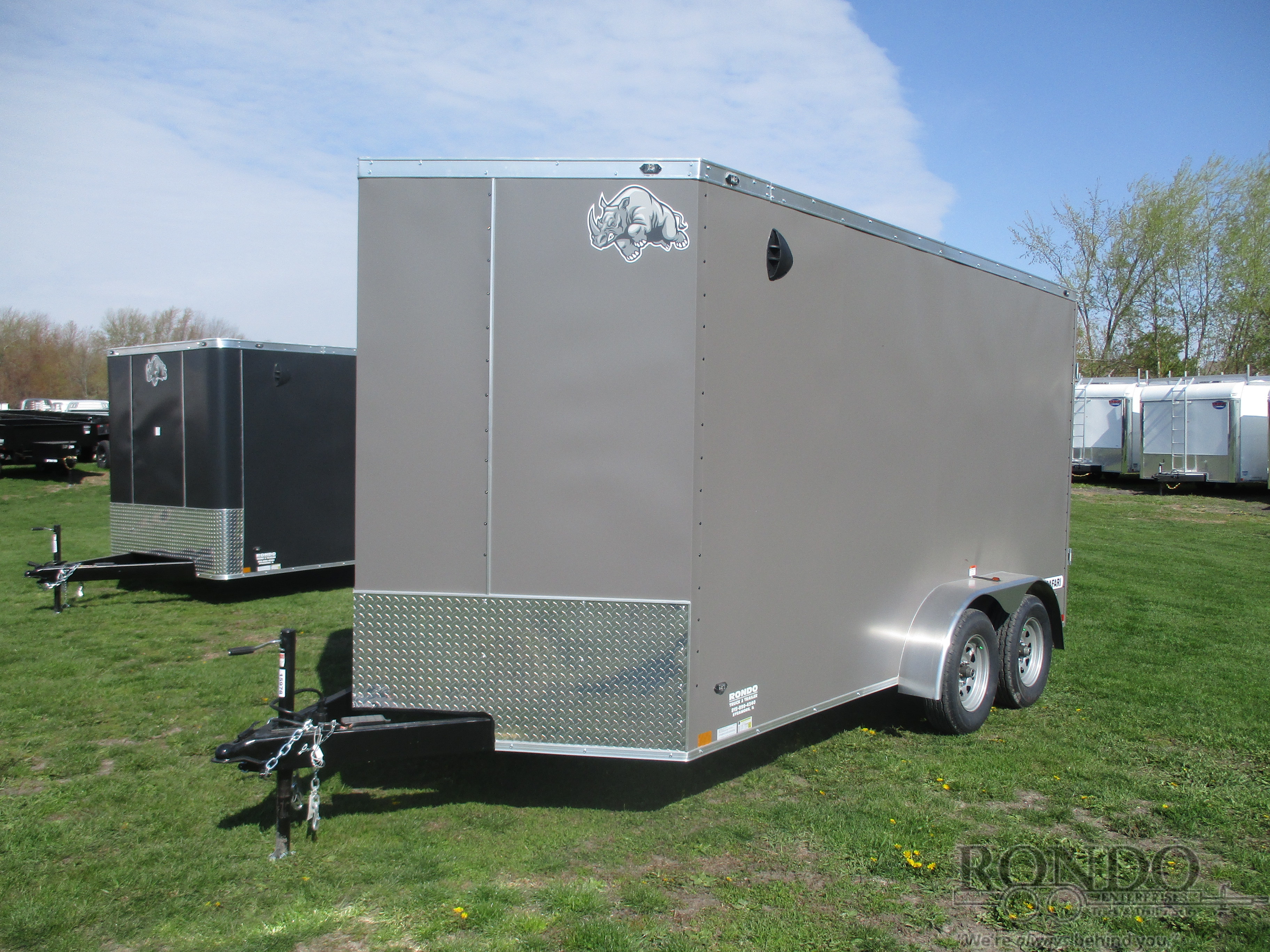 2021 Rhino 7x14' Enclosed Cargo SAFARI 7X14TA2 :: Rondo Trailer