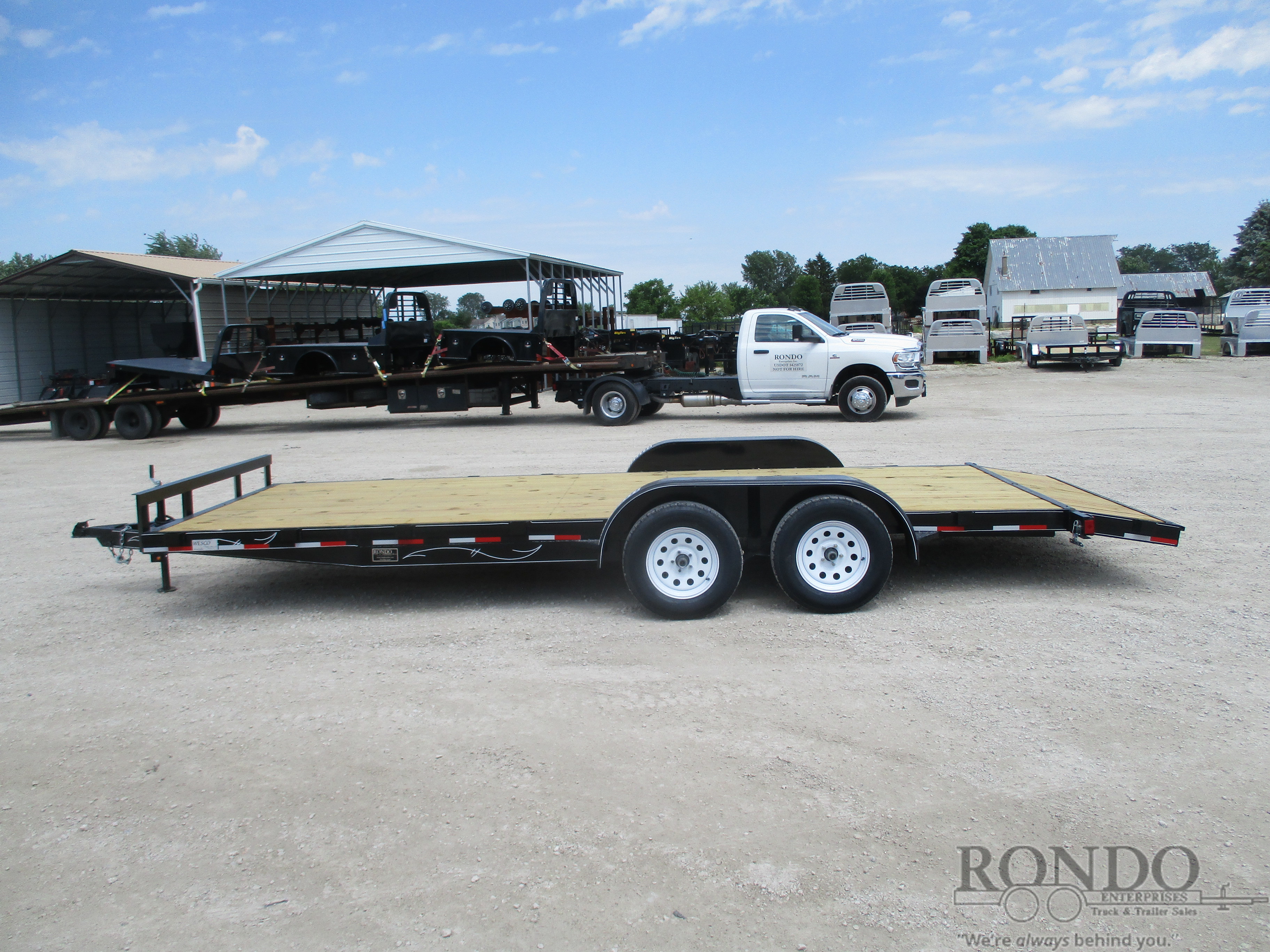 2021 Wesco 82x20' Car Hauler :: Rondo Trailer