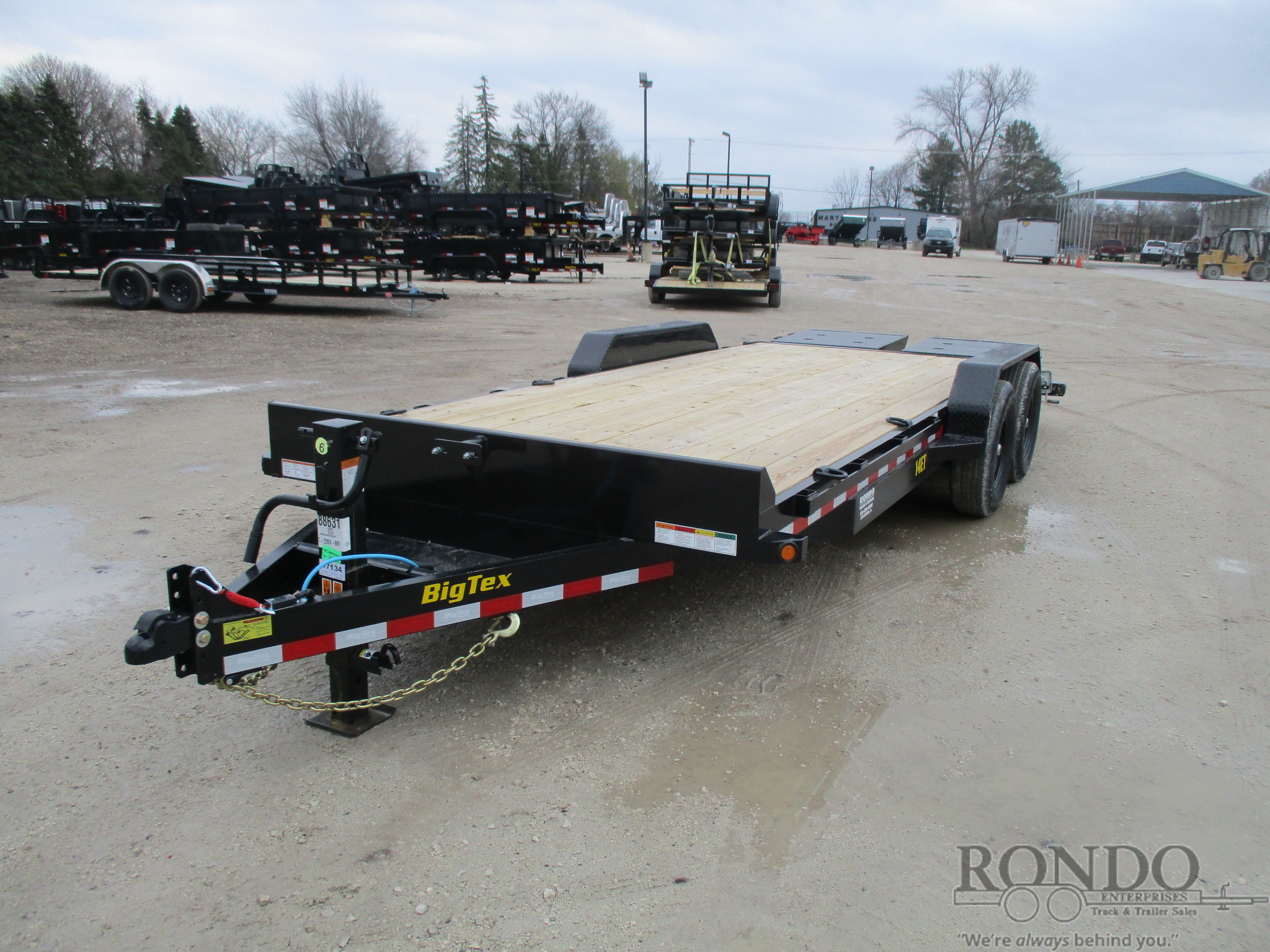 2022 Big Tex 83x20' Equipment 14ET-20BK-MR :: Rondo Trailer