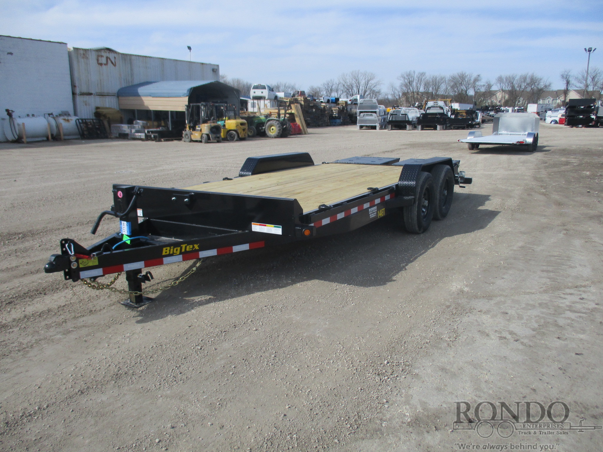 2022 Big Tex 83x18' Equipment 14ET-18BK-MR :: Rondo Trailer