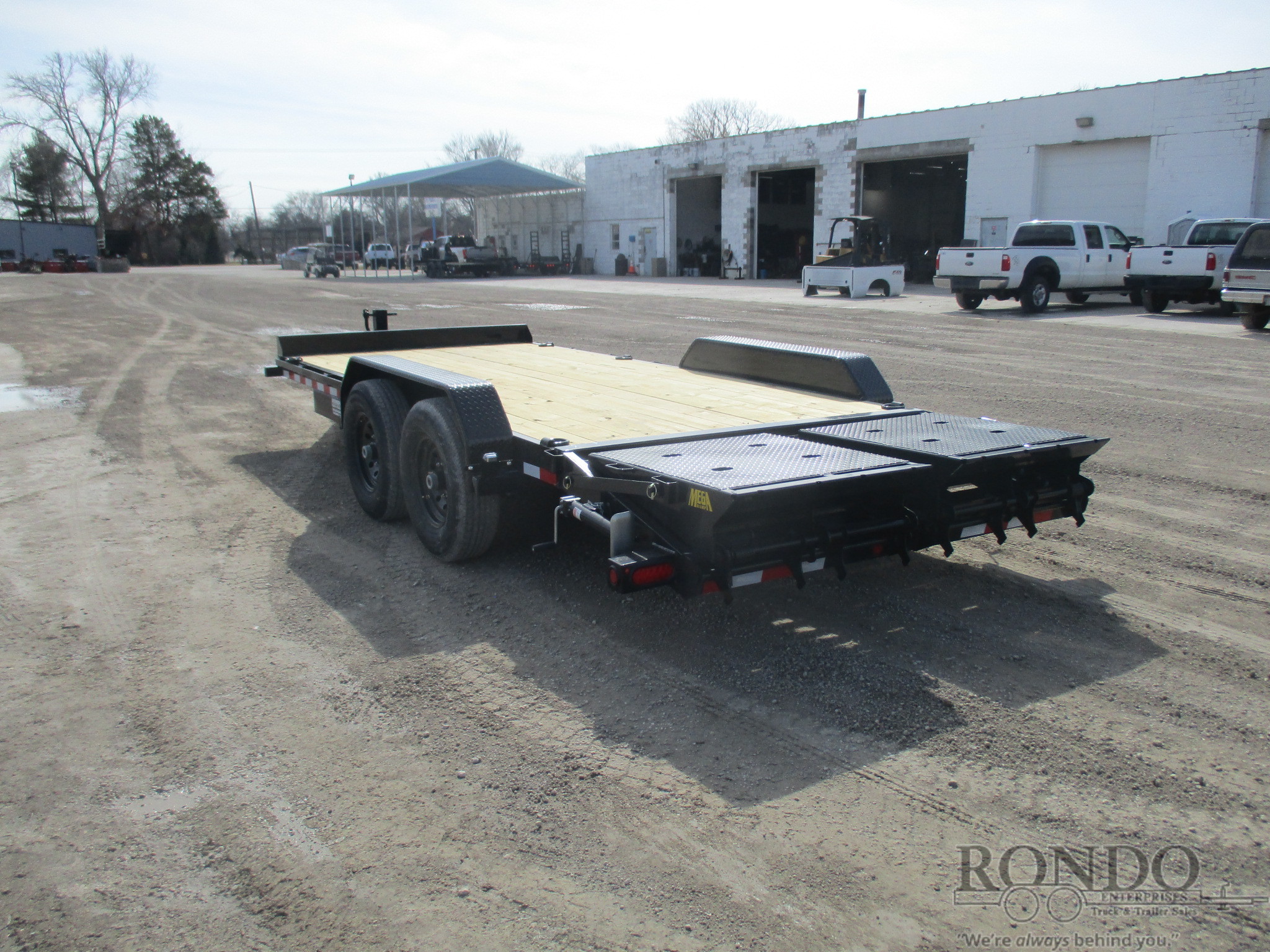 2022 Big Tex 83x18' Equipment 14ET-18BK-MR :: Rondo Trailer
