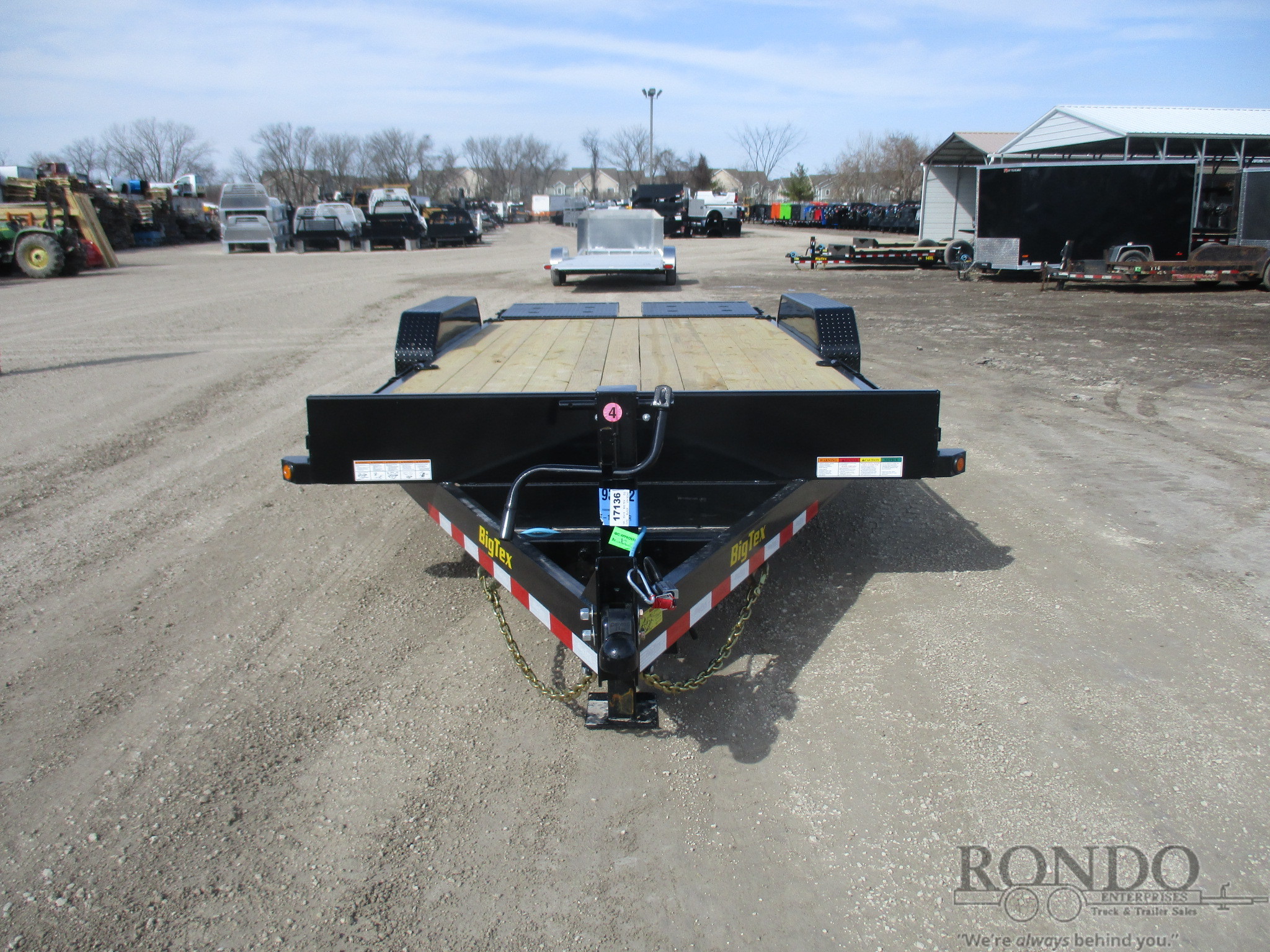 2022 Big Tex 83x18' Equipment 14ET-18BK-MR :: Rondo Trailer