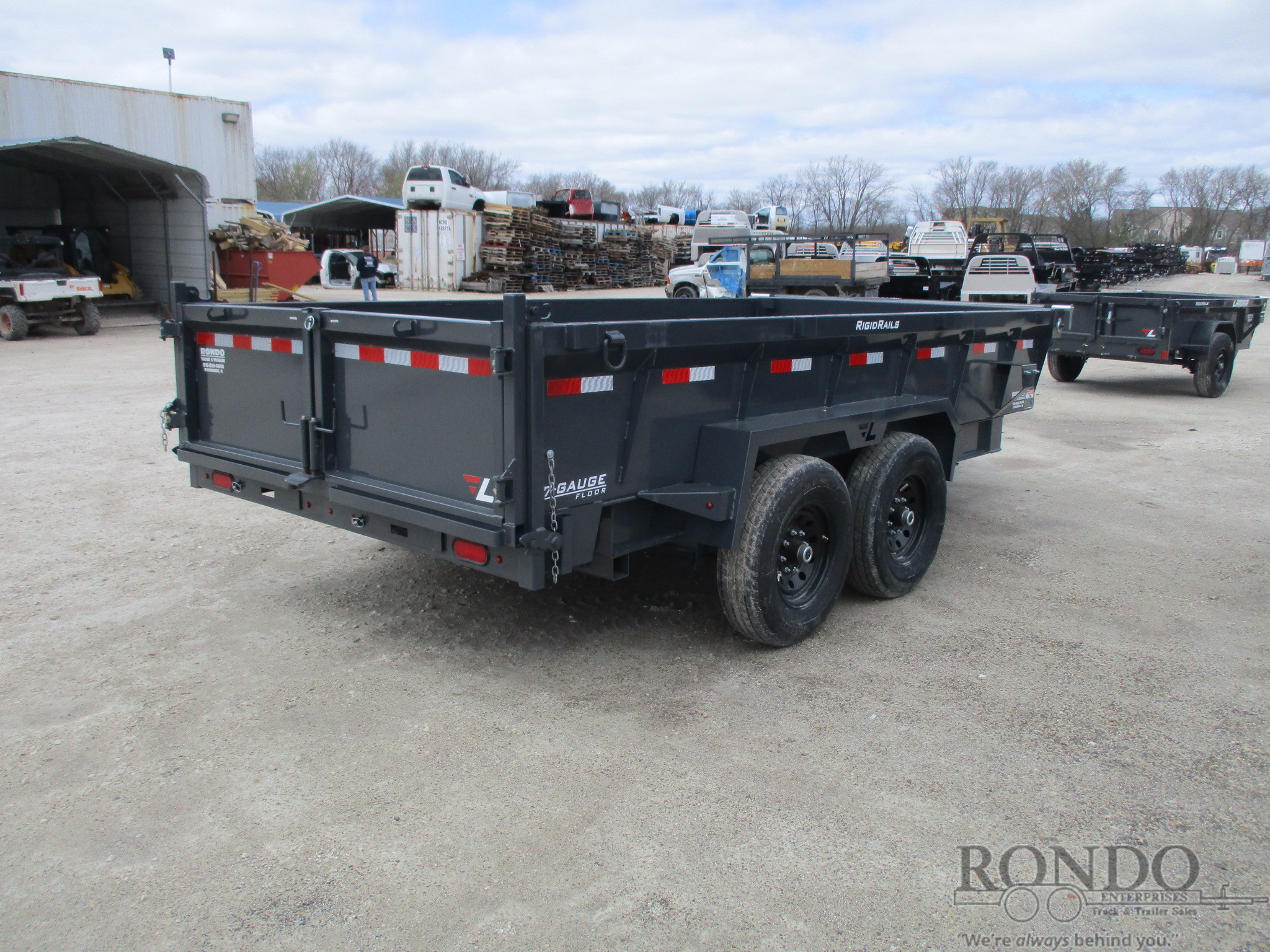 2022 Lamar 83x14' Dump DL831427 :: Rondo Trailer