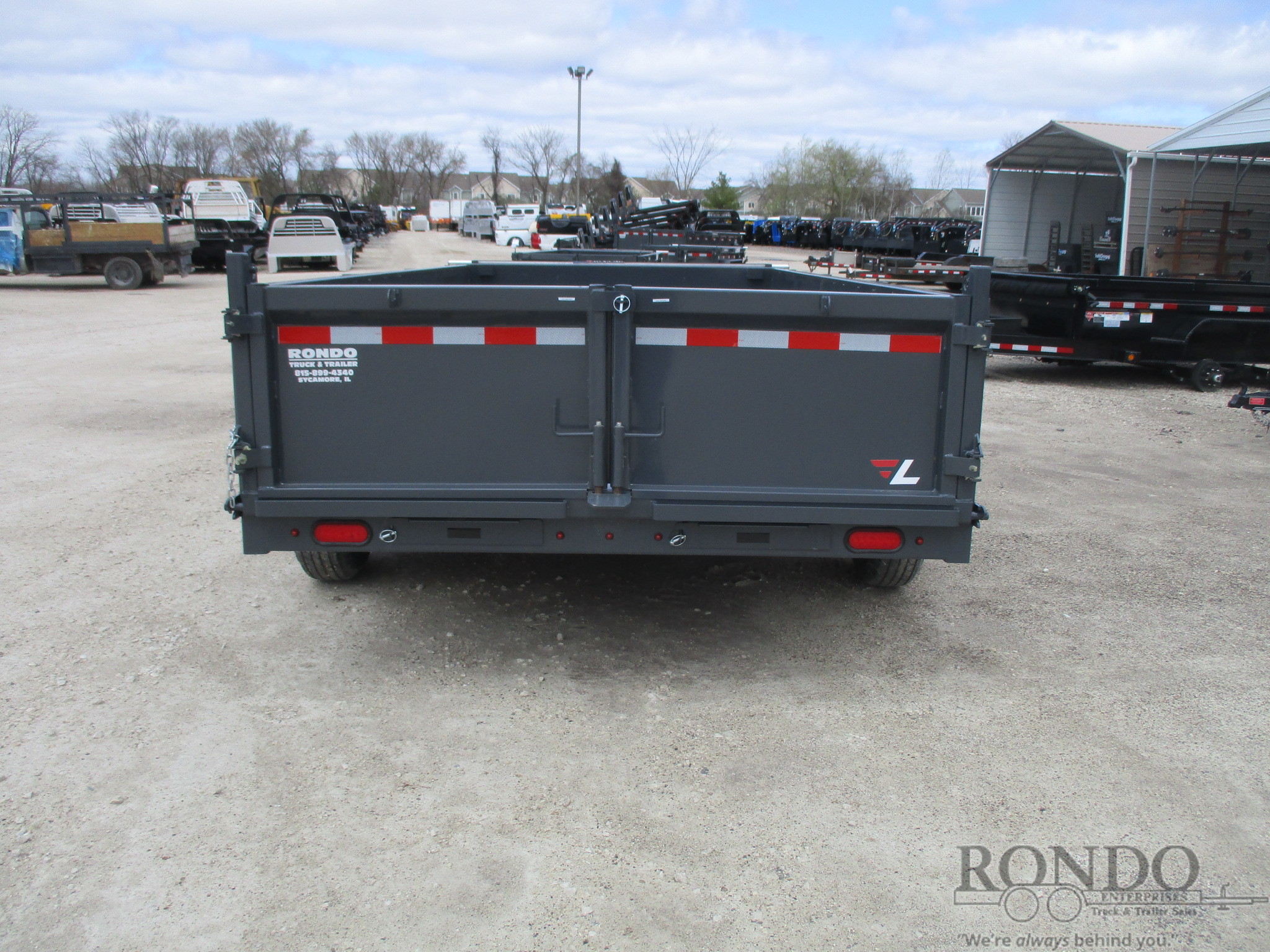 2022 Lamar 83x14' Dump DL831427 :: Rondo Trailer