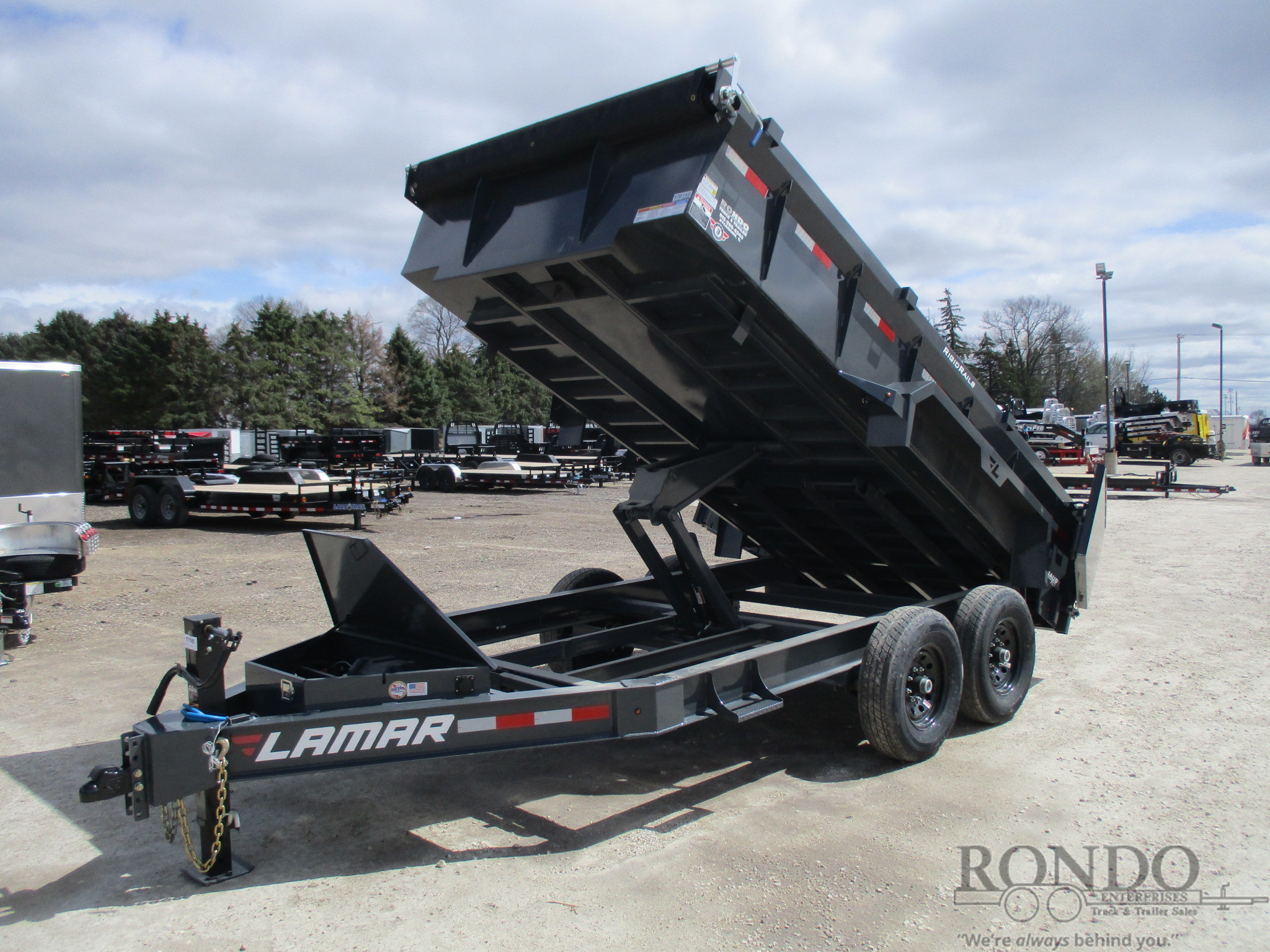 2022 Lamar 83x14' Dump DL831427 :: Rondo Trailer