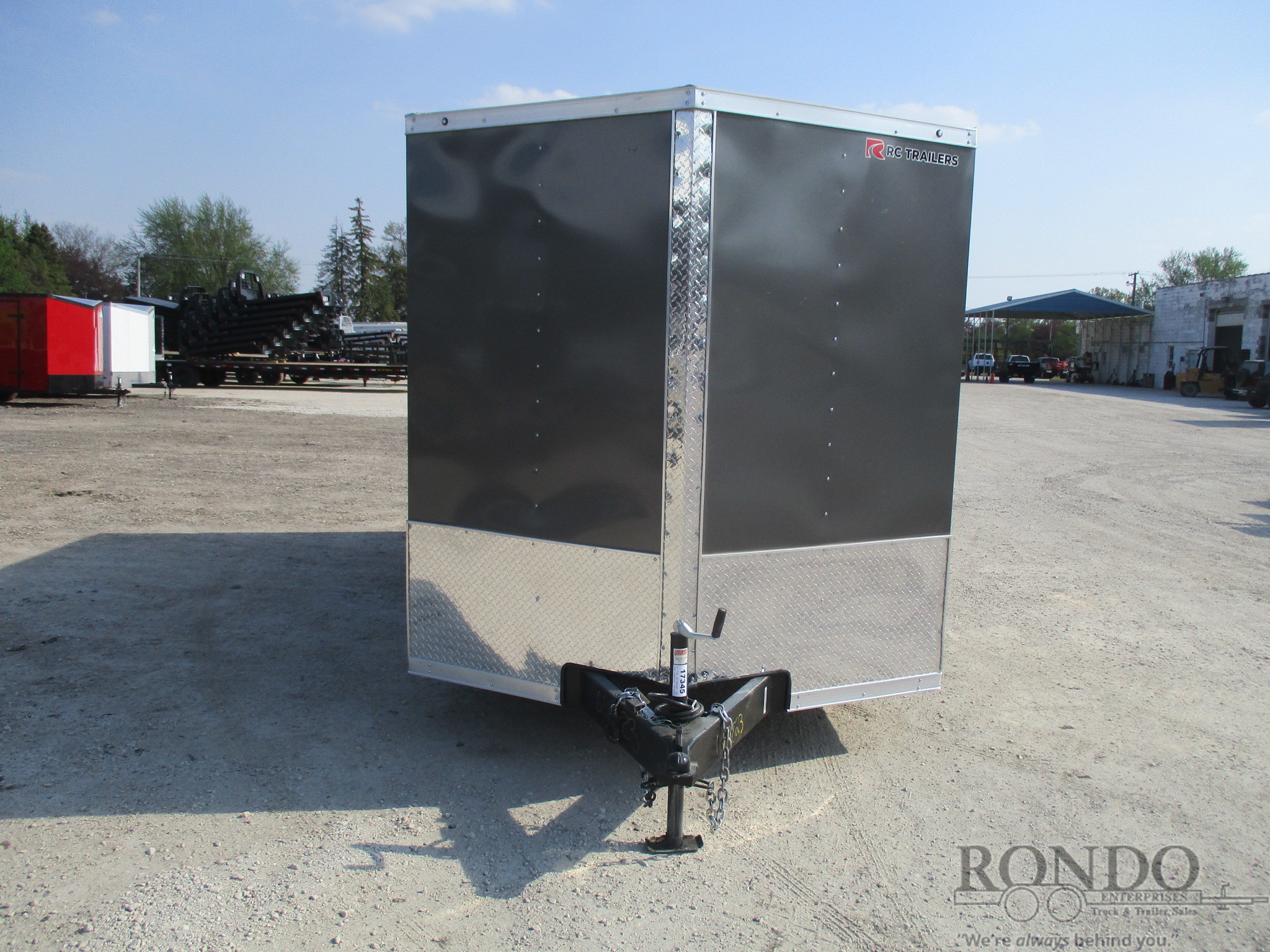 【アローとルー】 2023 RC Trailers 7x16' Enclosed Cargo RDLX 7X16TA2 :: Rondo Trailer