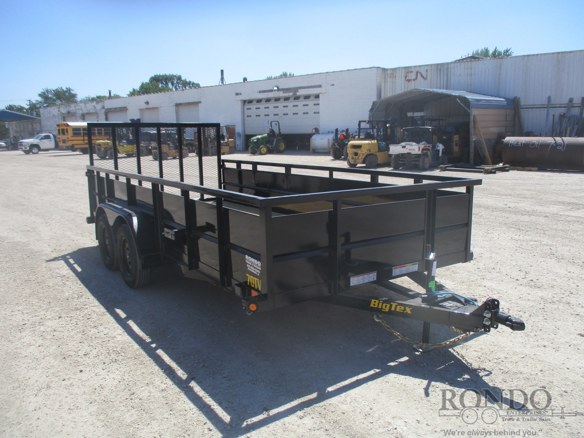2023 Big Tex 83x16' Utility 70TV-16BK2B :: Rondo Trailer