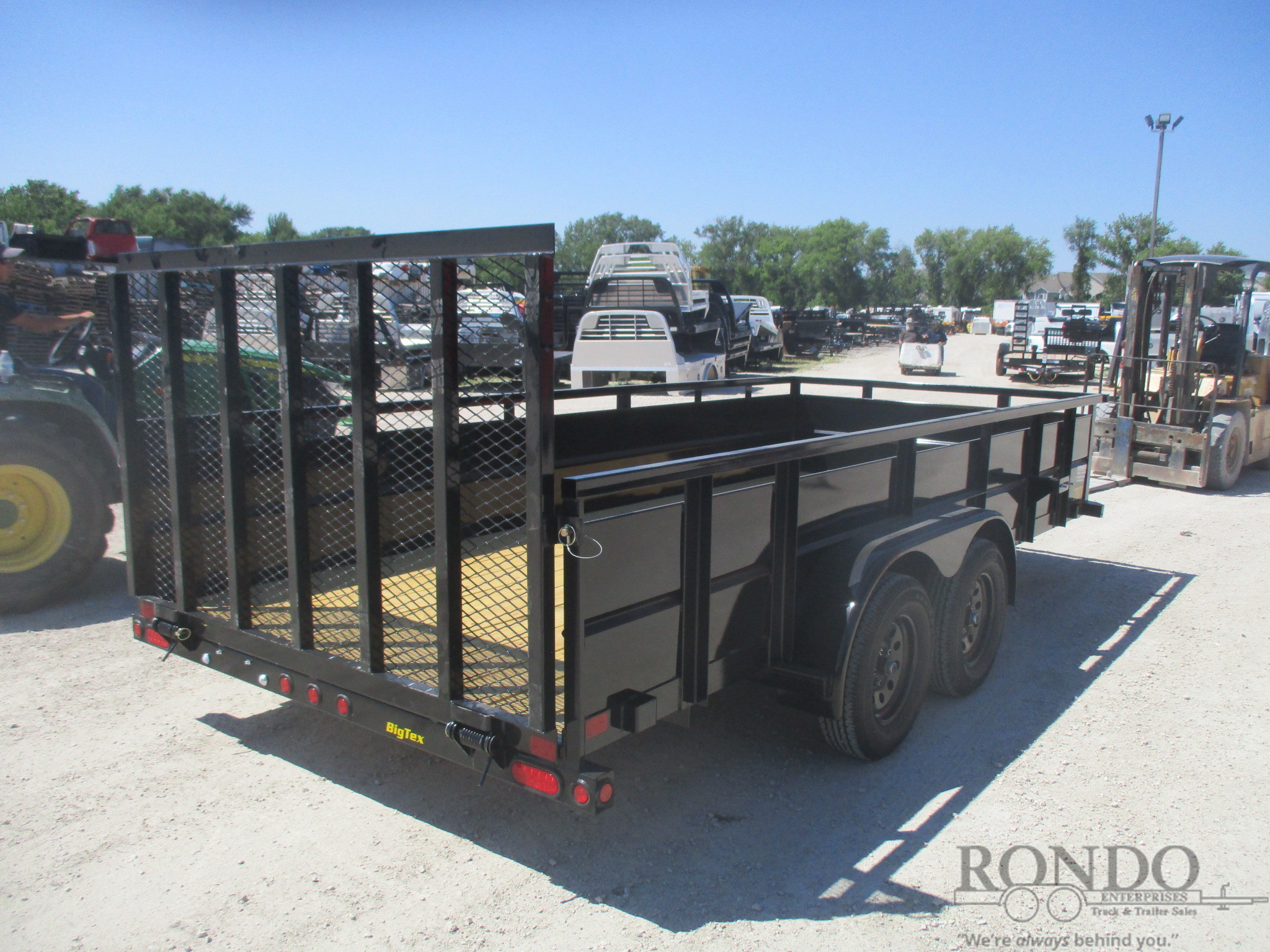 2023 Big Tex 83x16' Utility 70TV-16BK2B :: Rondo Trailer