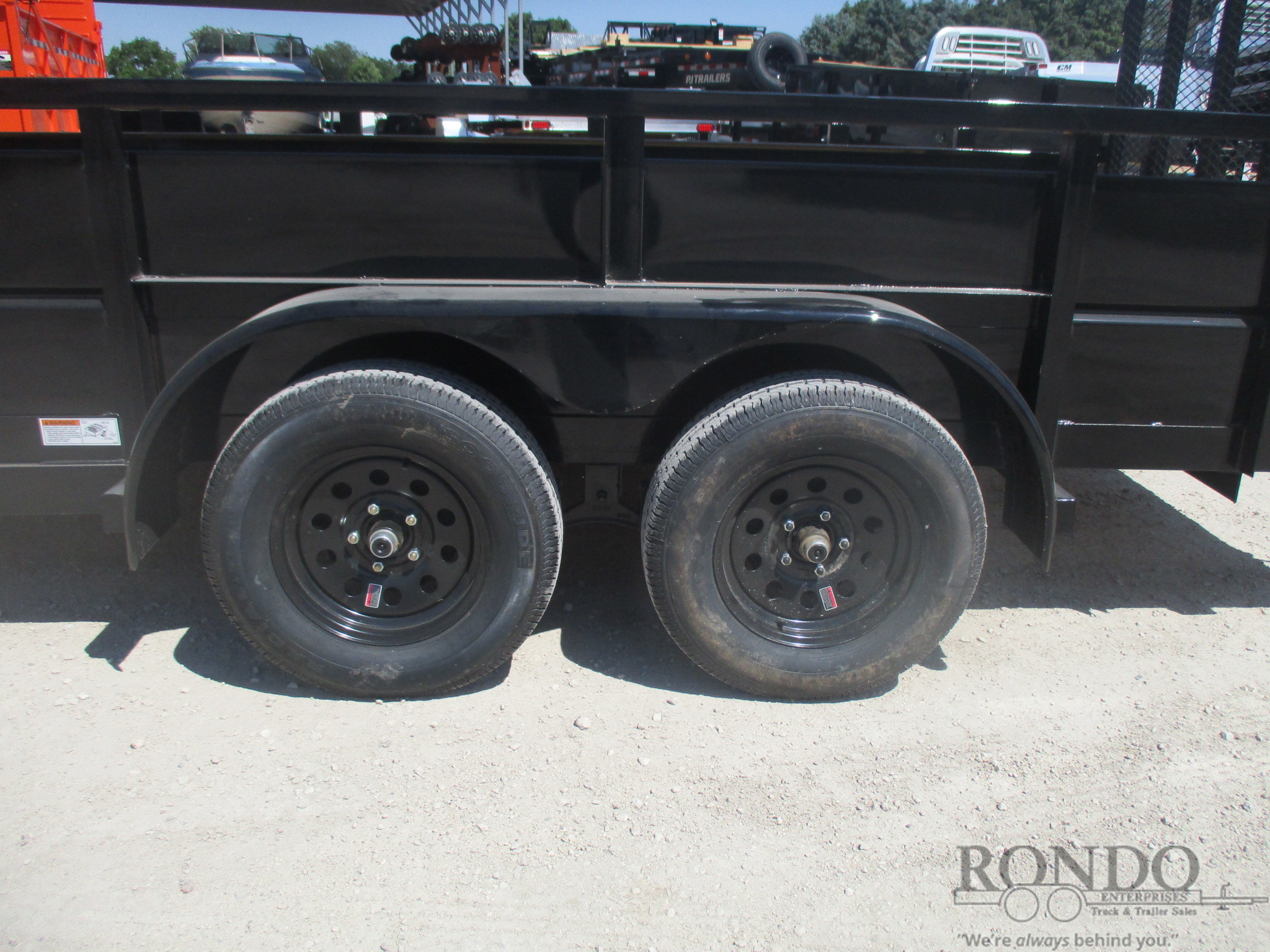 2023 Big Tex 83x16' Utility 70TV-16BK2B :: Rondo Trailer