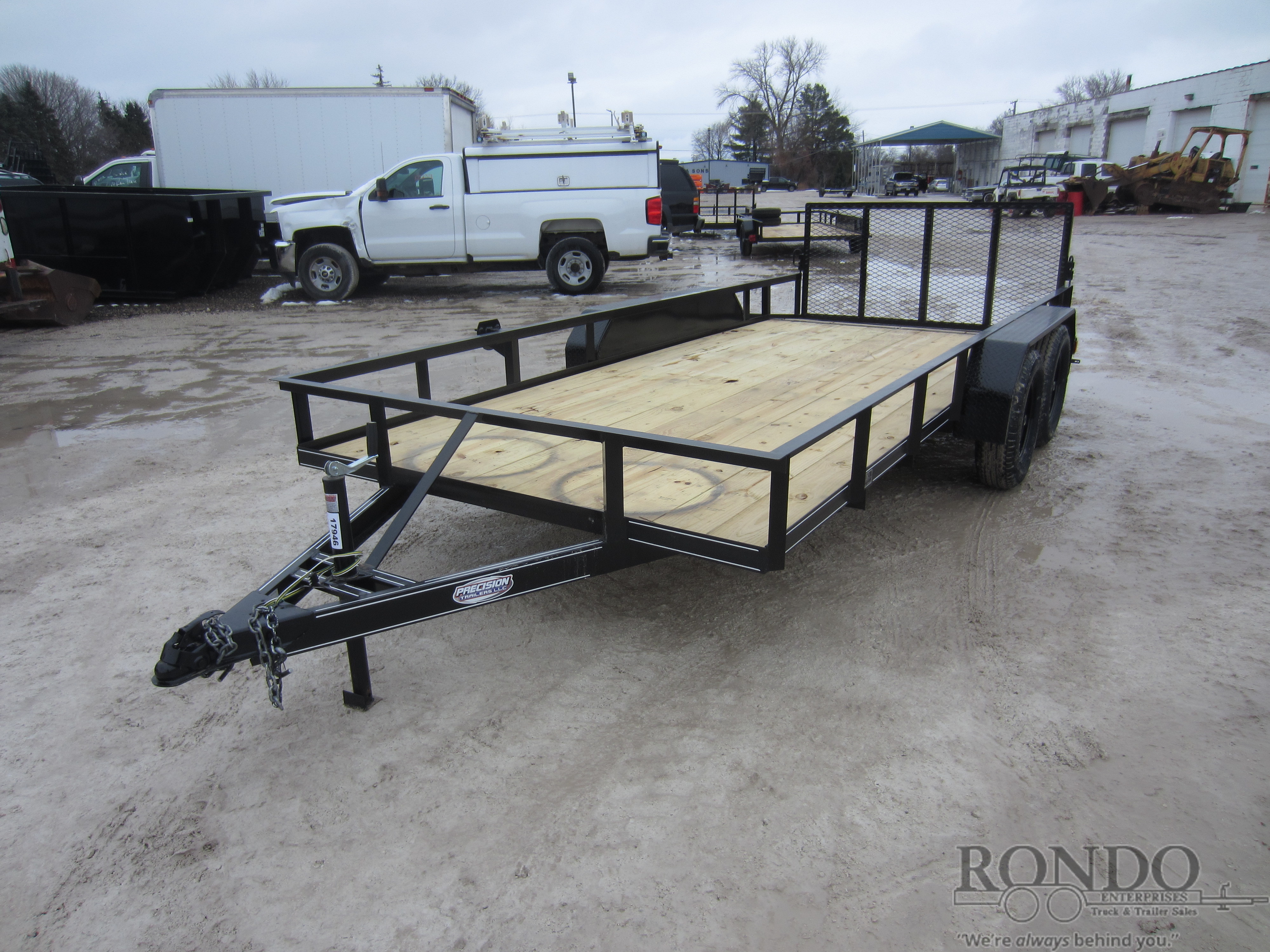 2023 Precision 77x16' Utility :: Rondo Trailer