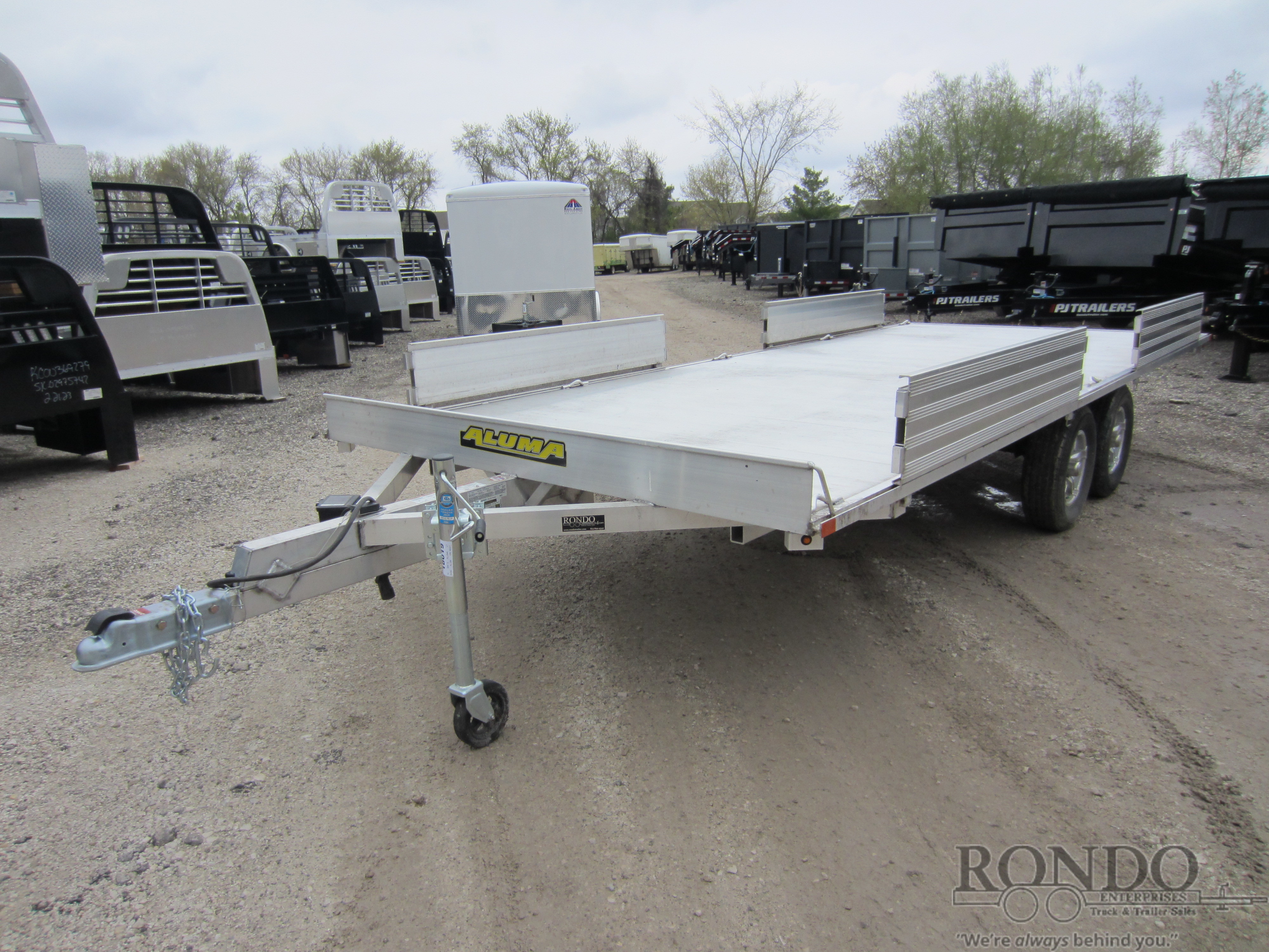 2022 Aluma 88x18' Utility A8818TA-EL-R :: Rondo Trailer