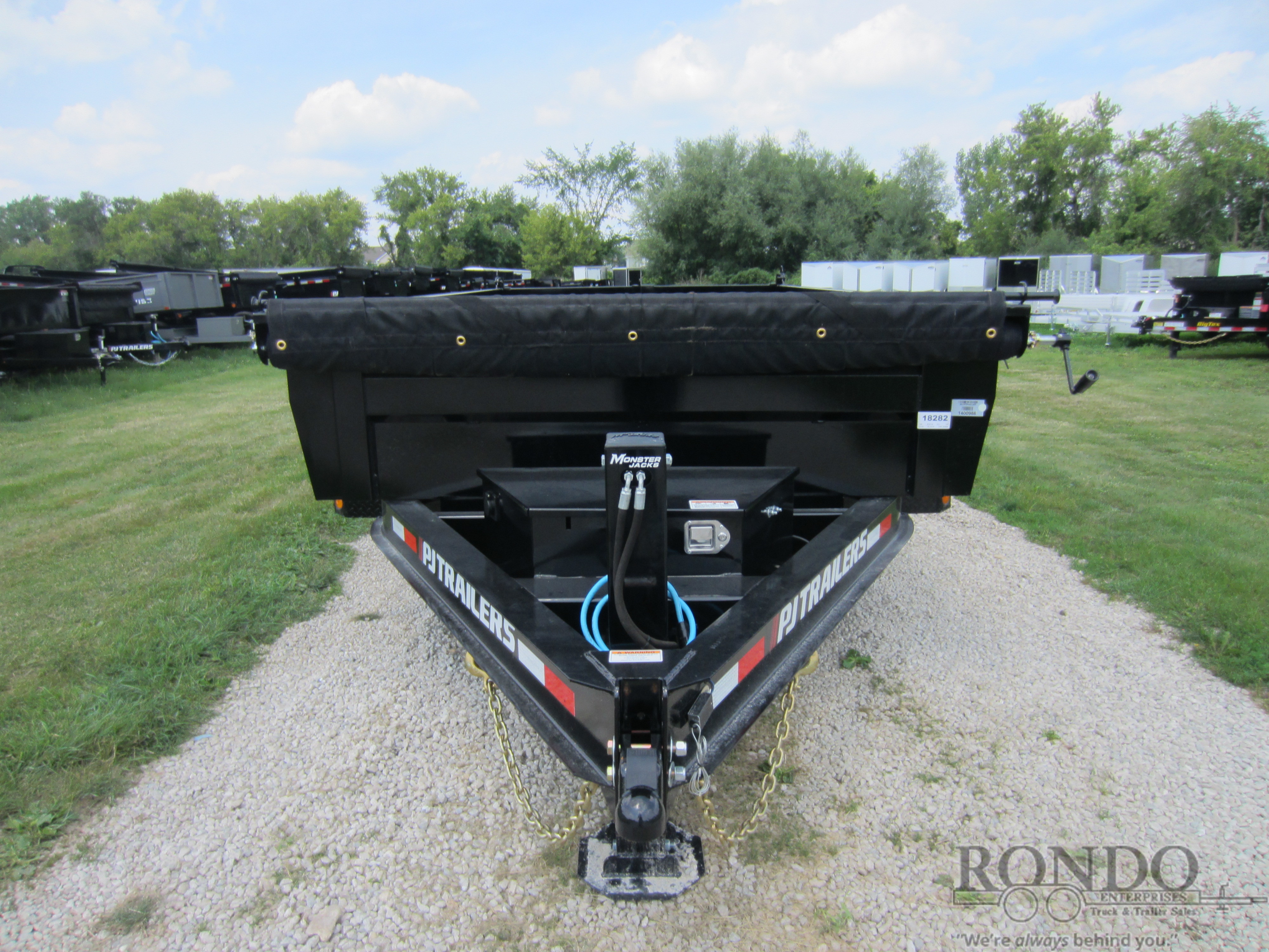 2024 PJ Trailer 83x14' DL Dump DLA1472BSSK-JA05 :: Rondo Trailer