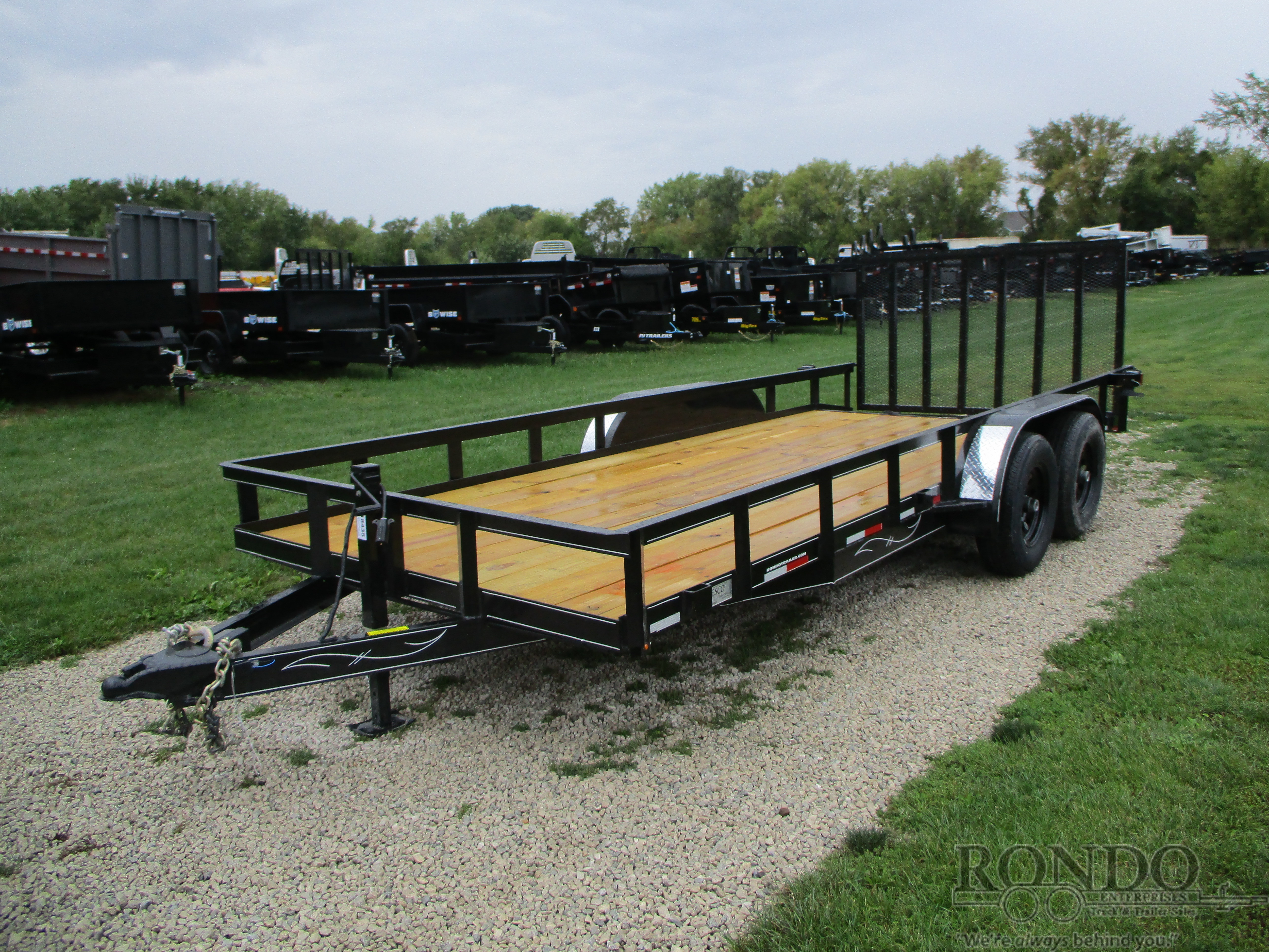 2024 Wesco 82x18' Utility :: Rondo Trailer