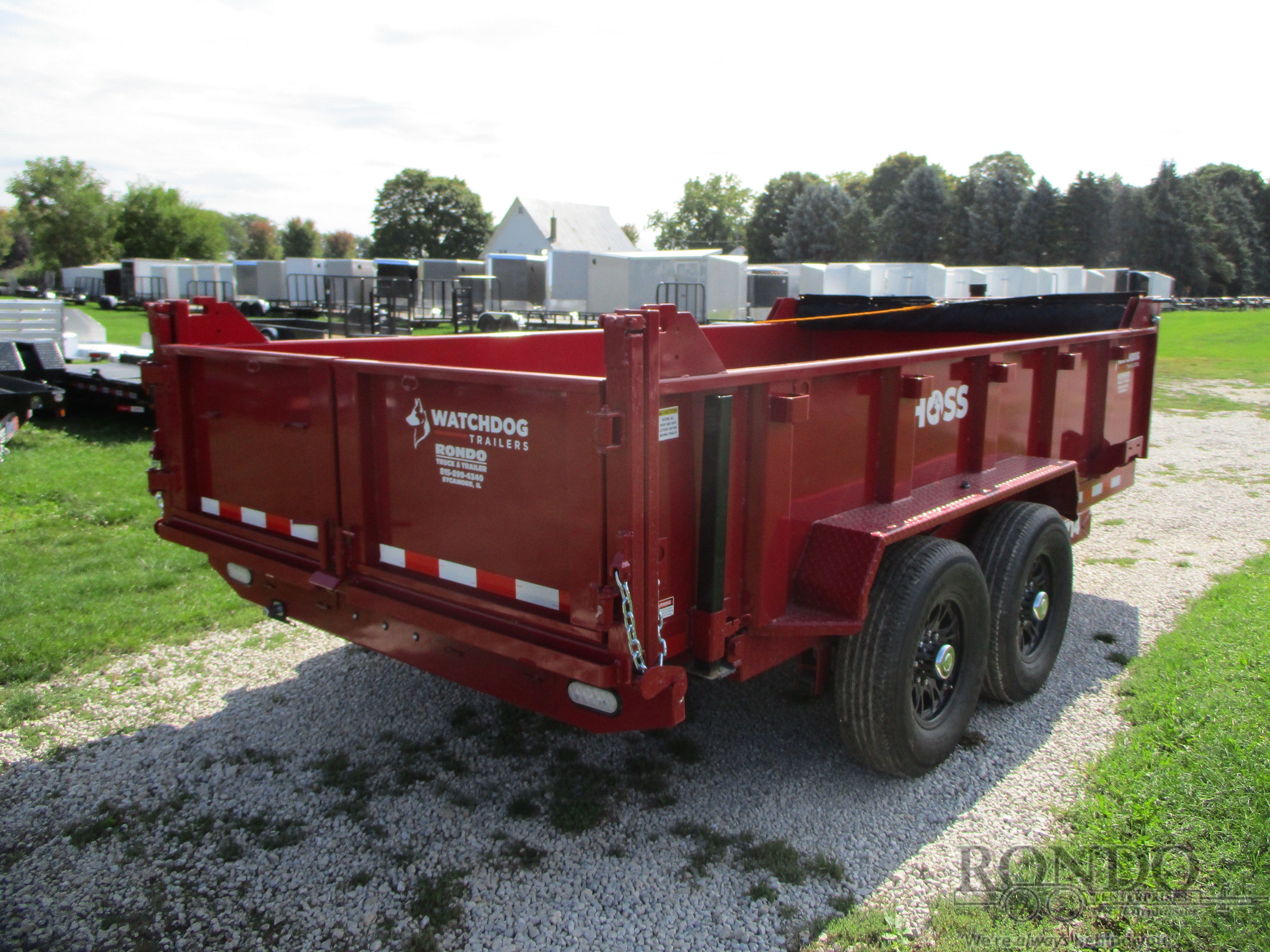 2024 Watchdog 83x14' Dump WD714 :: Rondo Trailer