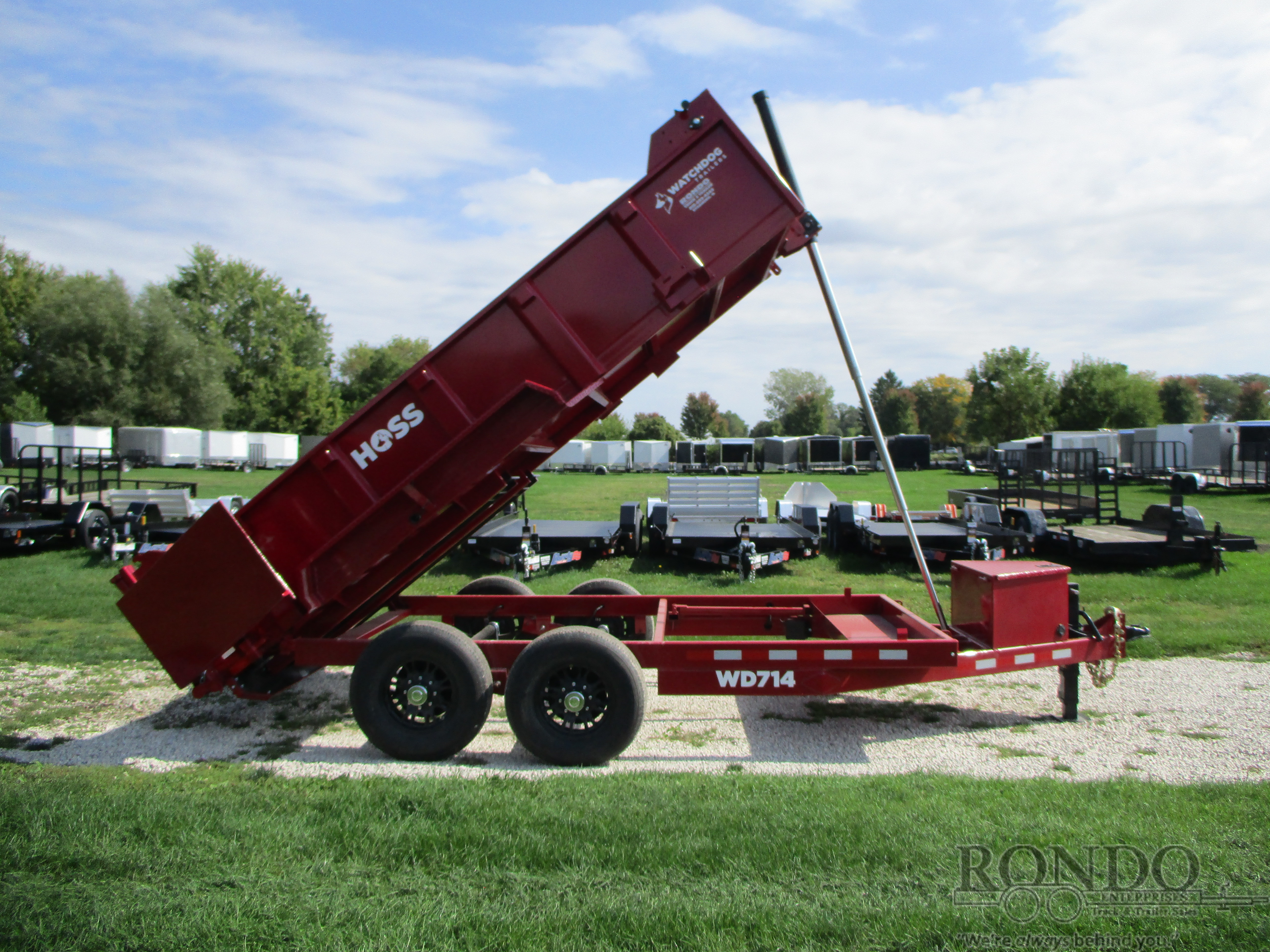 2024 Watchdog 83x14' Dump WD714 :: Rondo Trailer