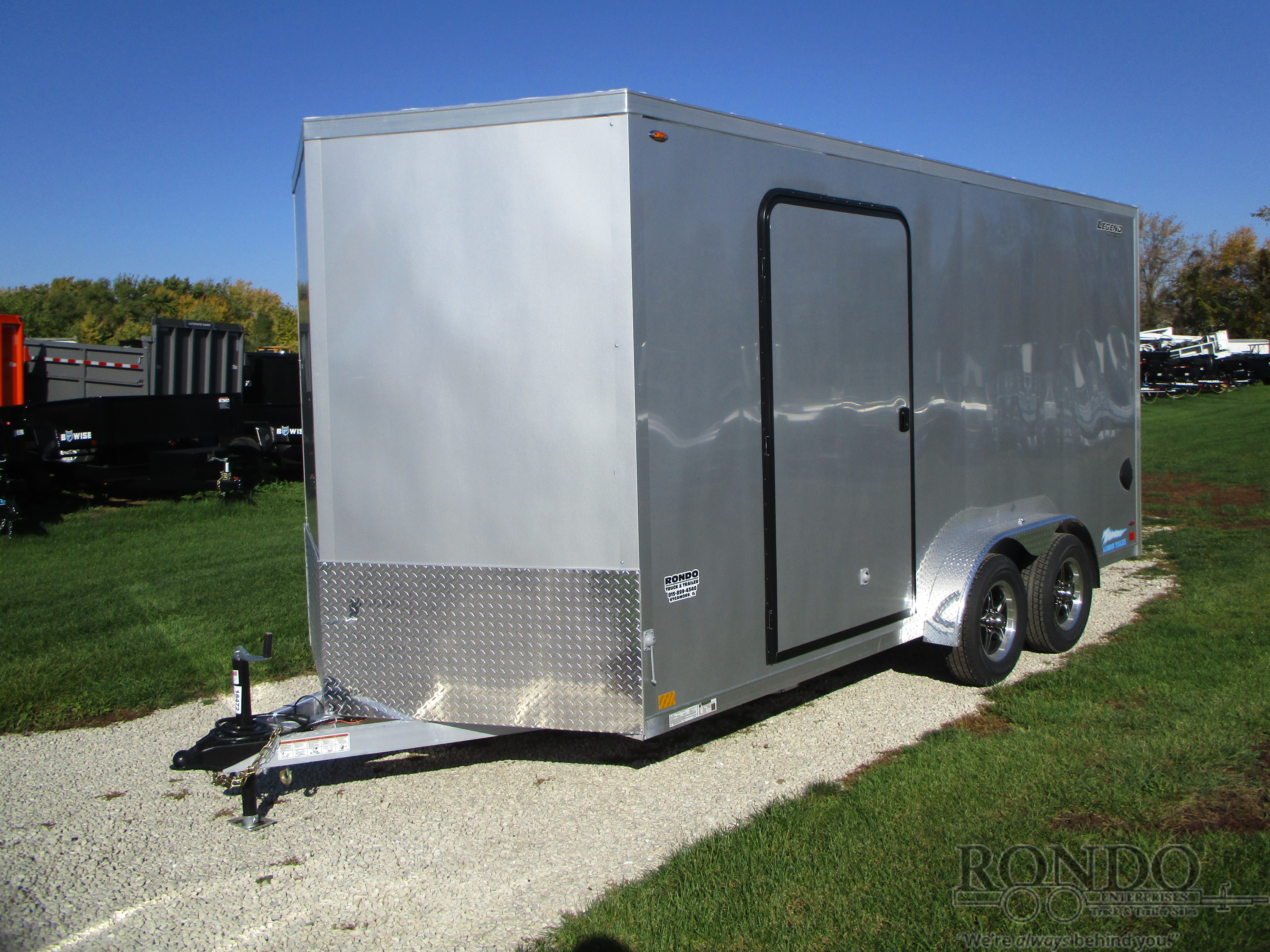 2024 Legend 7.5x16' Enclosed Cargo 7.5X18TVTA35 :: Rondo Trailer