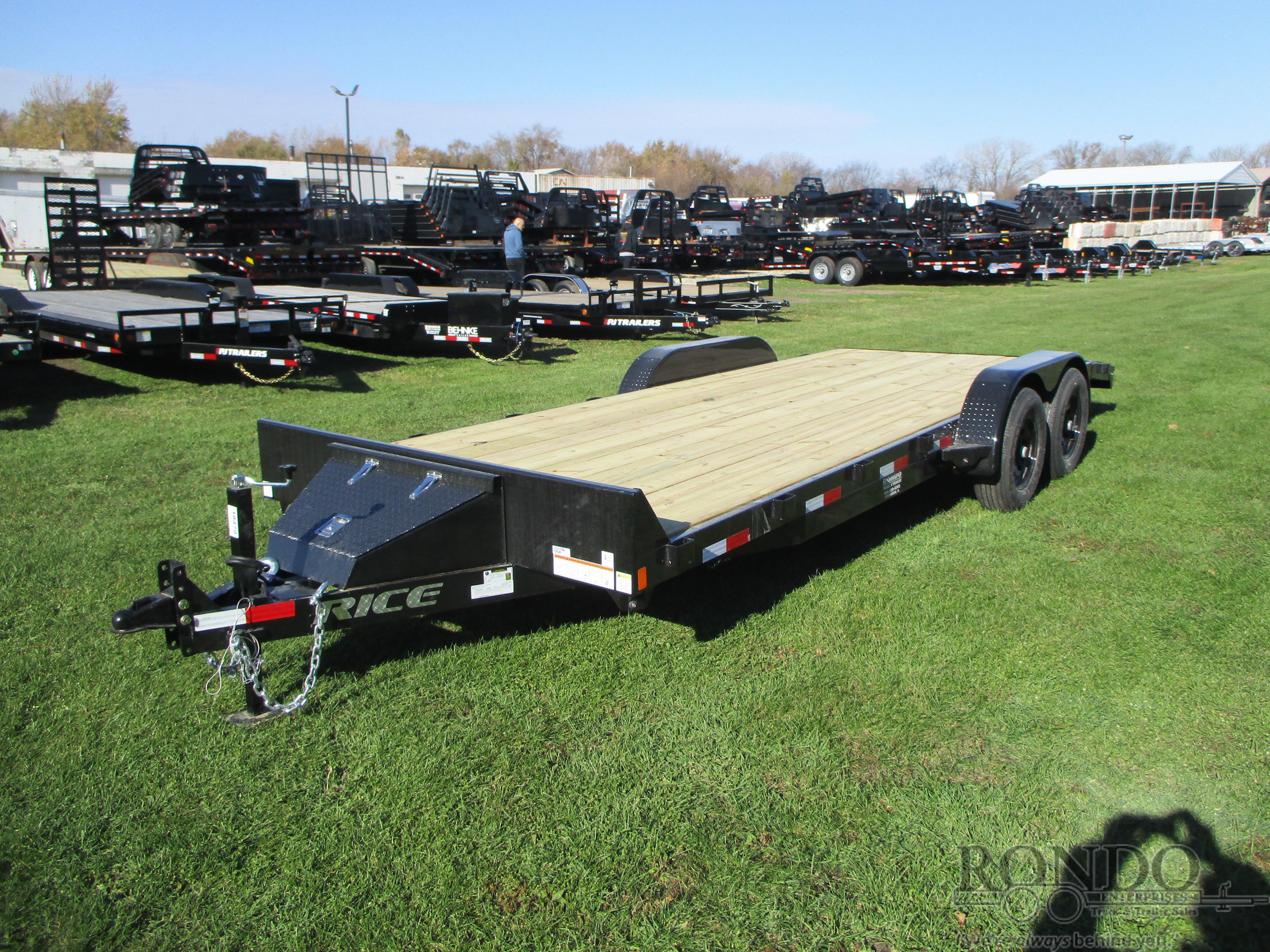 2023 Rice 82x20' Car Hauler FMCMR8220 :: Rondo Trailer