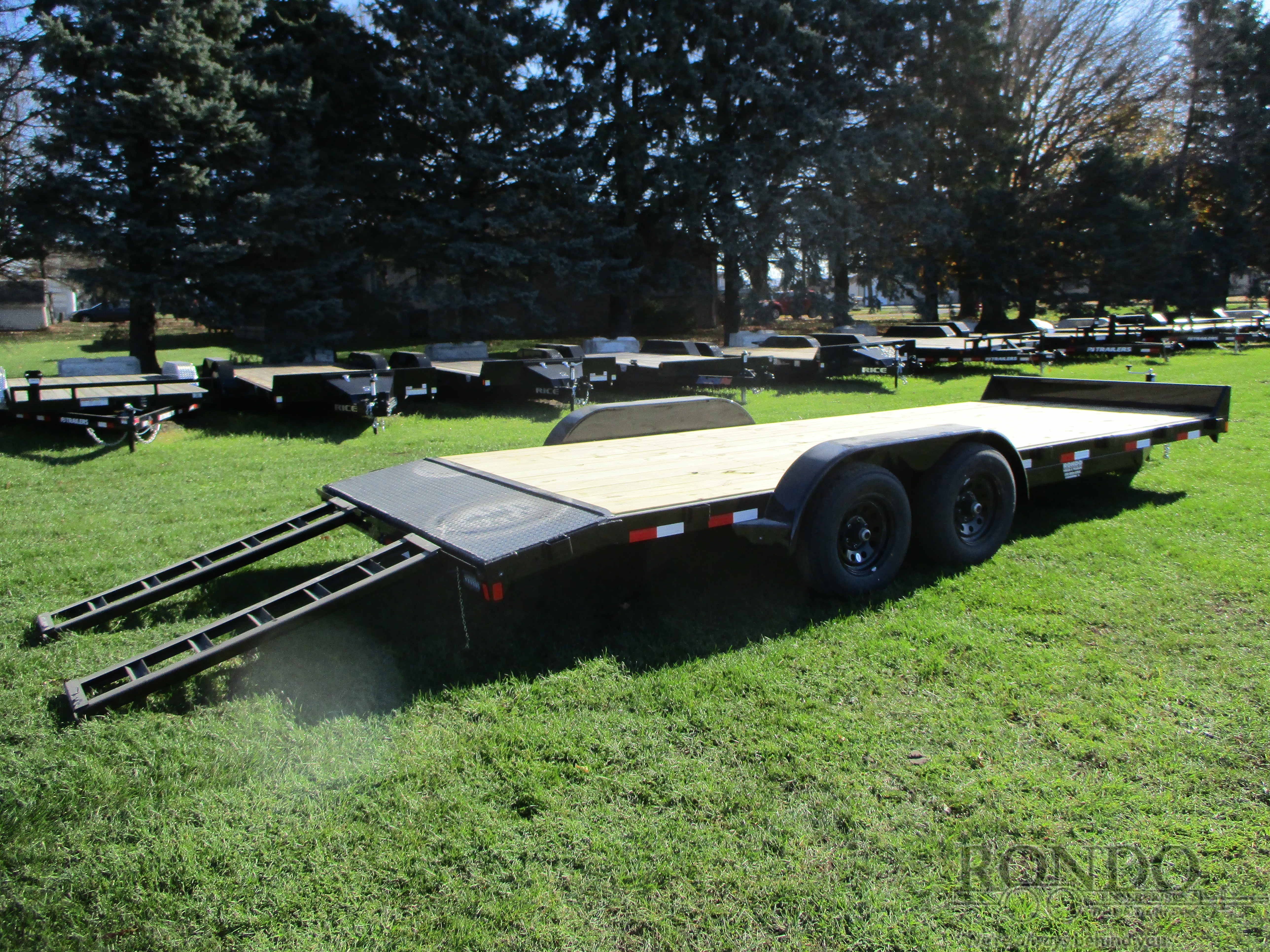 2023 Rice 82x20' Car Hauler FMCMR8220 :: Rondo Trailer
