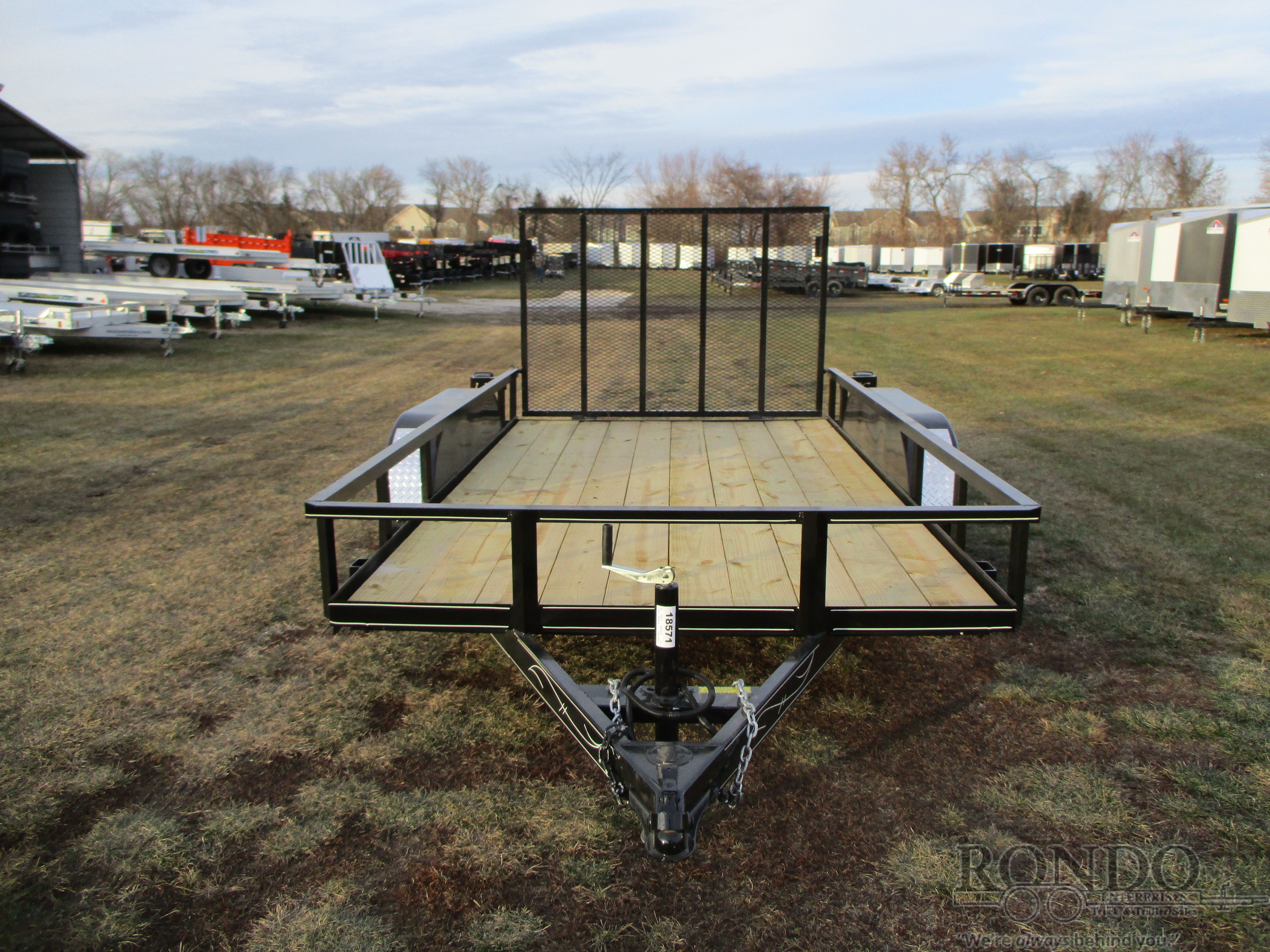 2024 Wesco 76x12' Utility :: Rondo Trailer