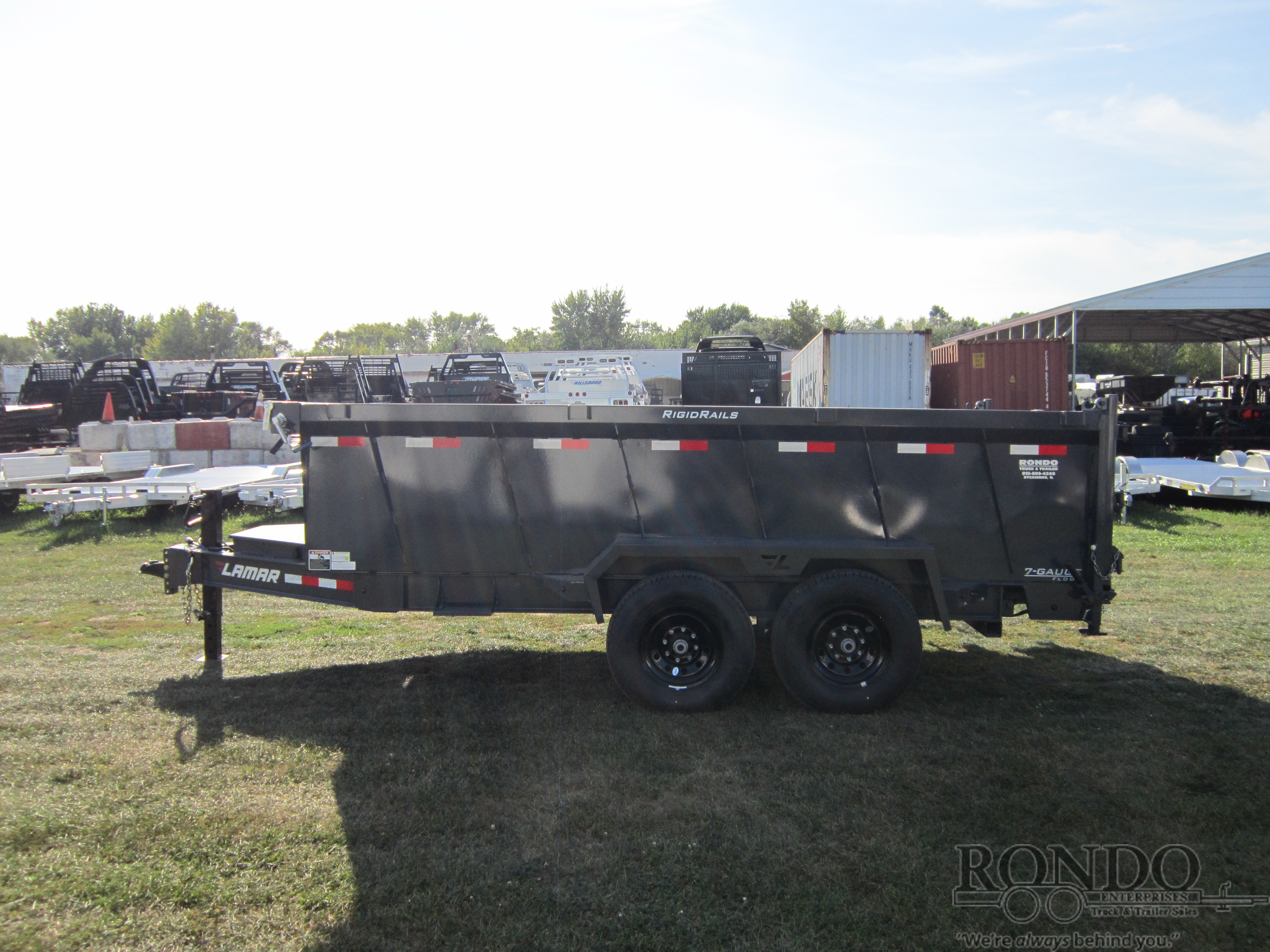 2024 Lamar 83x14' Dump DL831427 :: Rondo Trailer