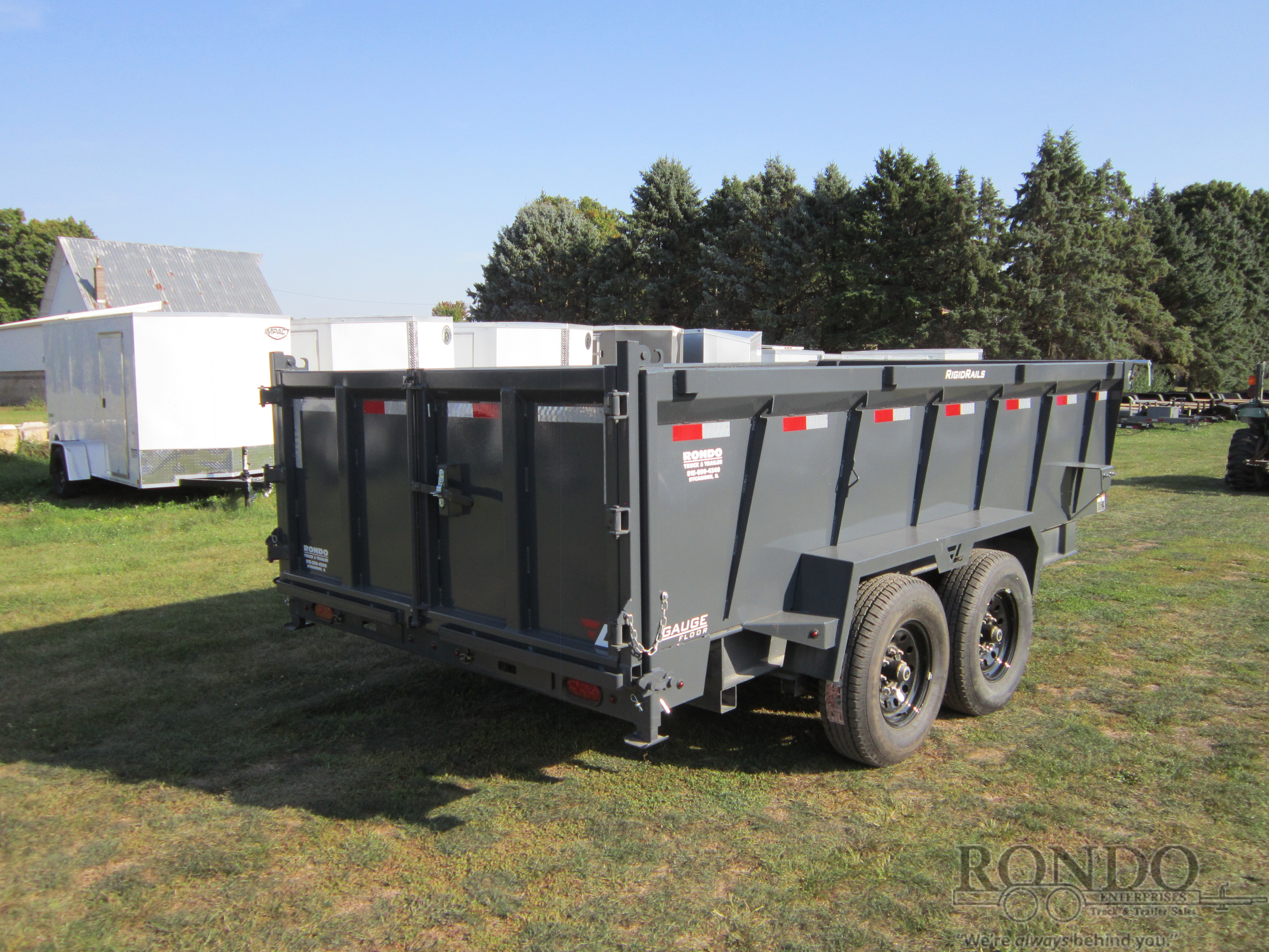 2024 Lamar 83x14' Dump DL831427 :: Rondo Trailer