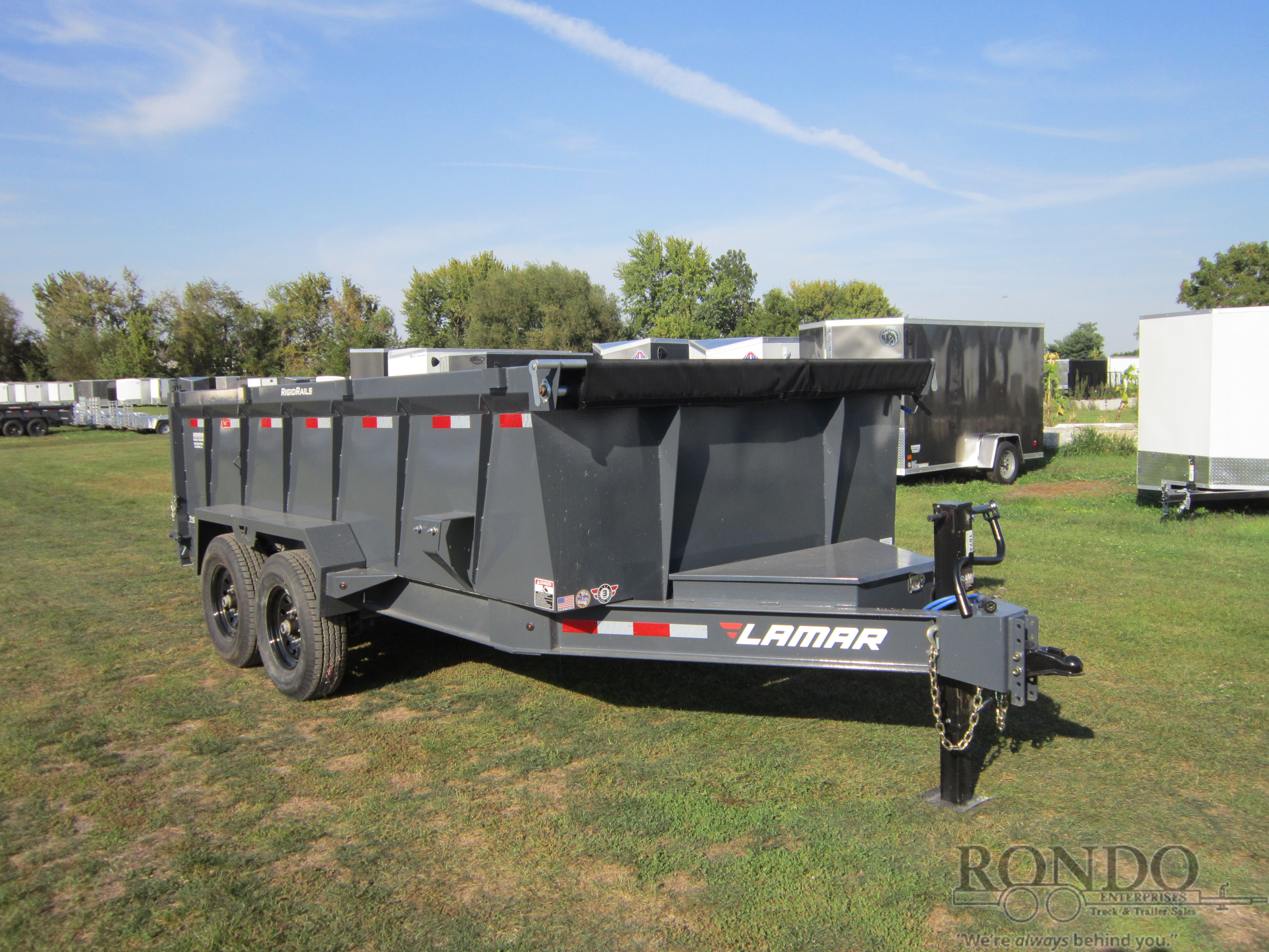2024 Lamar 83x14' Dump DL831427 :: Rondo Trailer