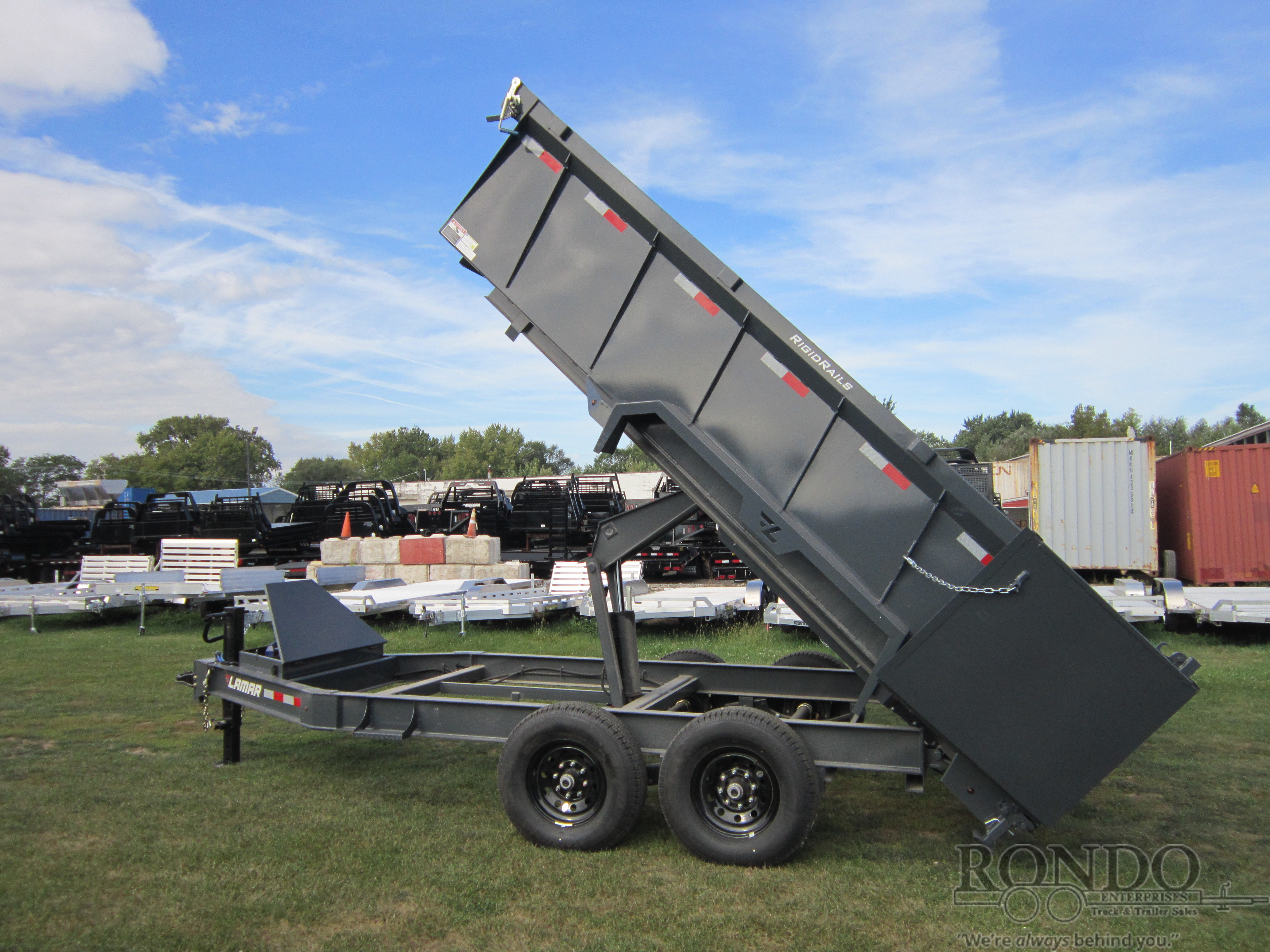 2024 Lamar 83x14' Dump DL831427 :: Rondo Trailer