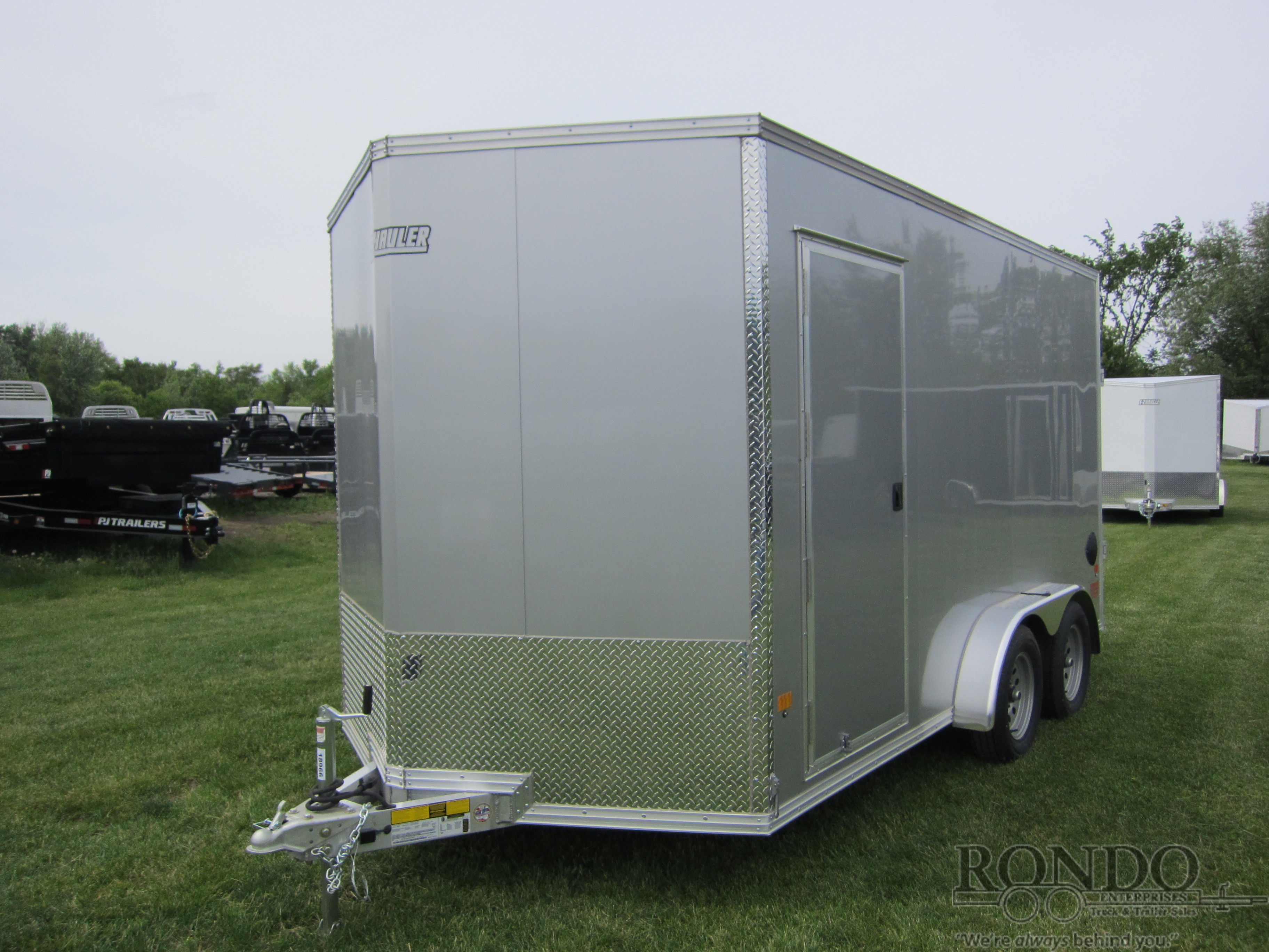 2025 Triton 7.4x14' Enclosed Cargo EZEC7.4X14-IF :: Rondo Trailer