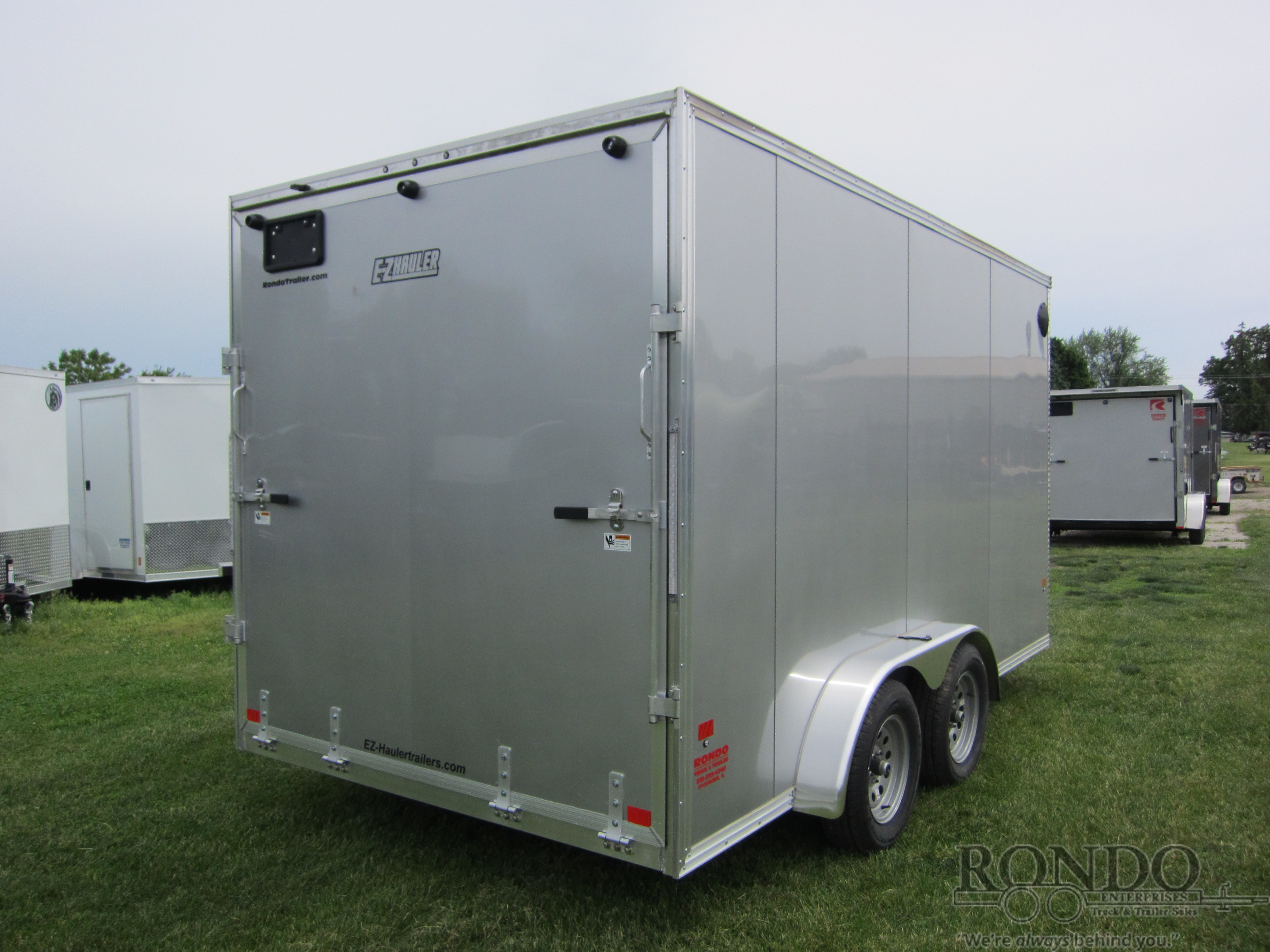 2025 Triton 7.4x14' Enclosed Cargo EZEC7.4X14-IF :: Rondo Trailer