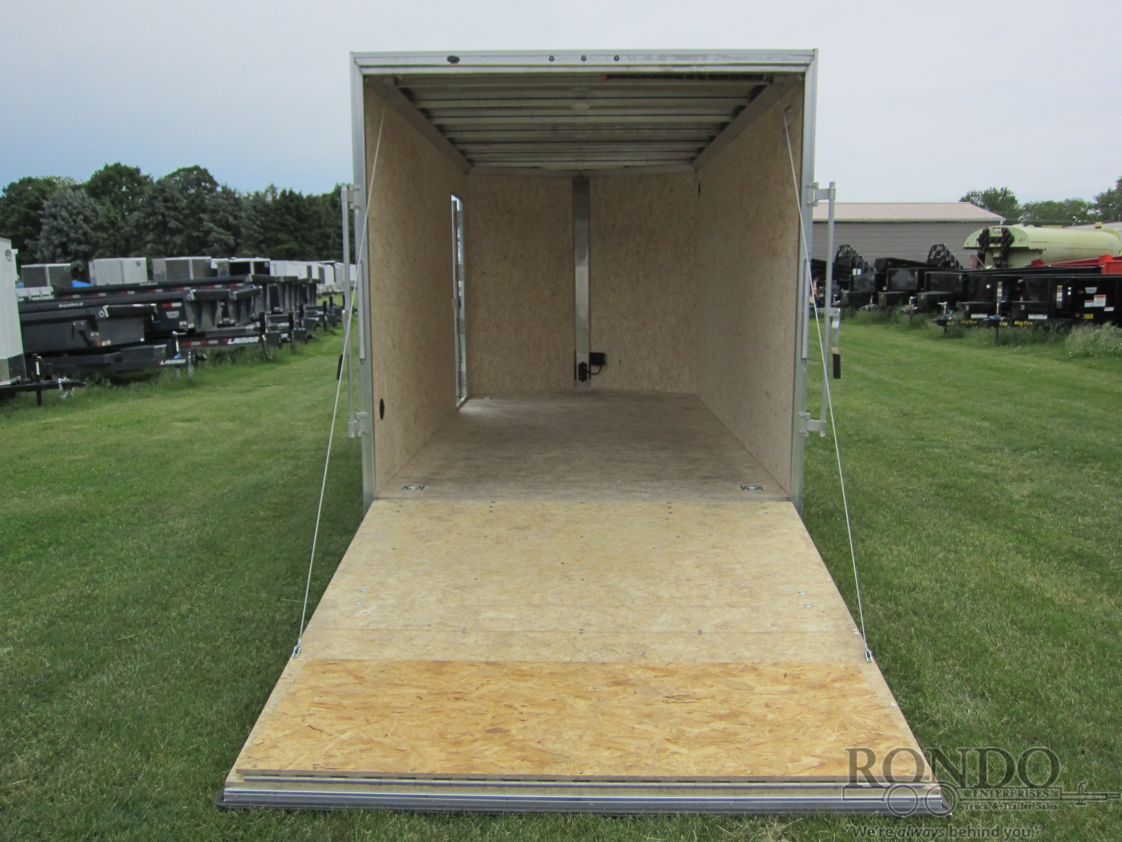 2025 Triton 7.4x14' Enclosed Cargo EZEC7.4X14-IF :: Rondo Trailer