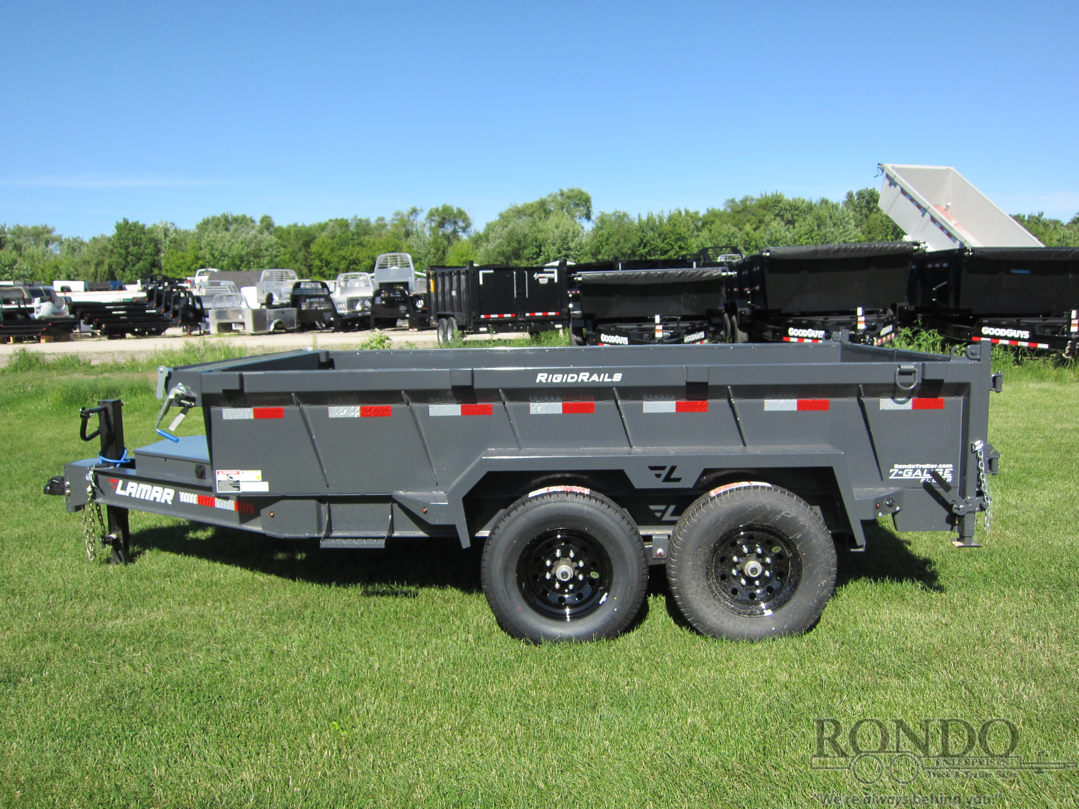 2024 Lamar 83x12' Dump DL831227 :: Rondo Trailer