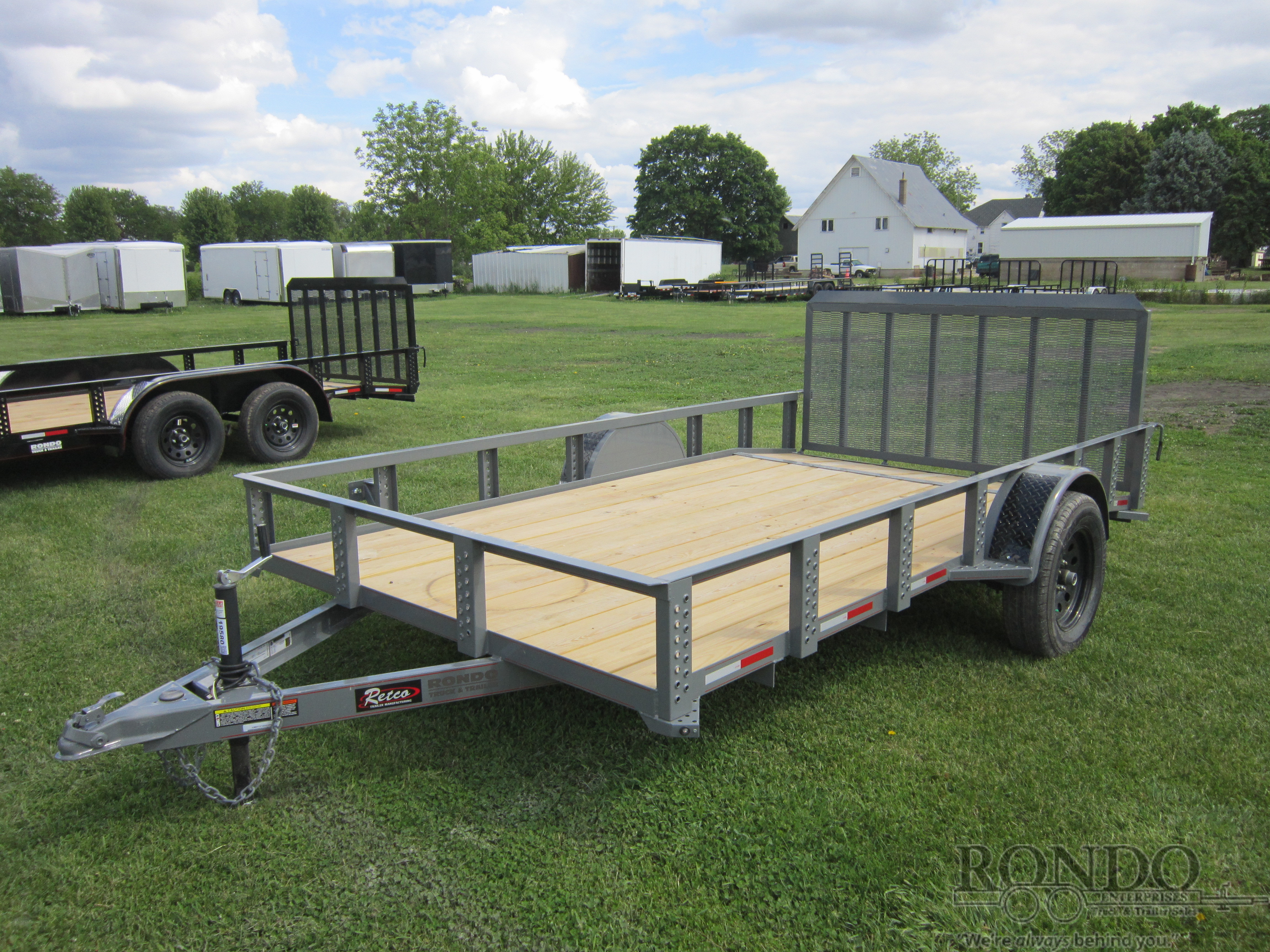2025 Rettig 82x12' Retco No Tilt :: Rondo Trailer