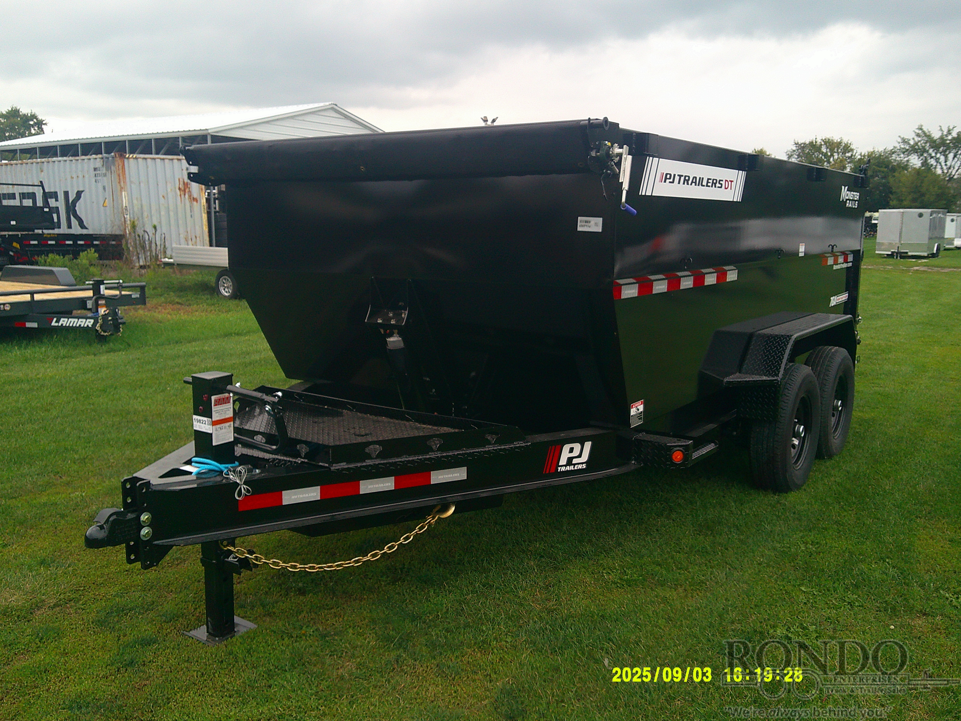 2026 PJ Trailer 83x14' DT Dump DT1J1472BSSK-SW04 :: Rondo Trailer