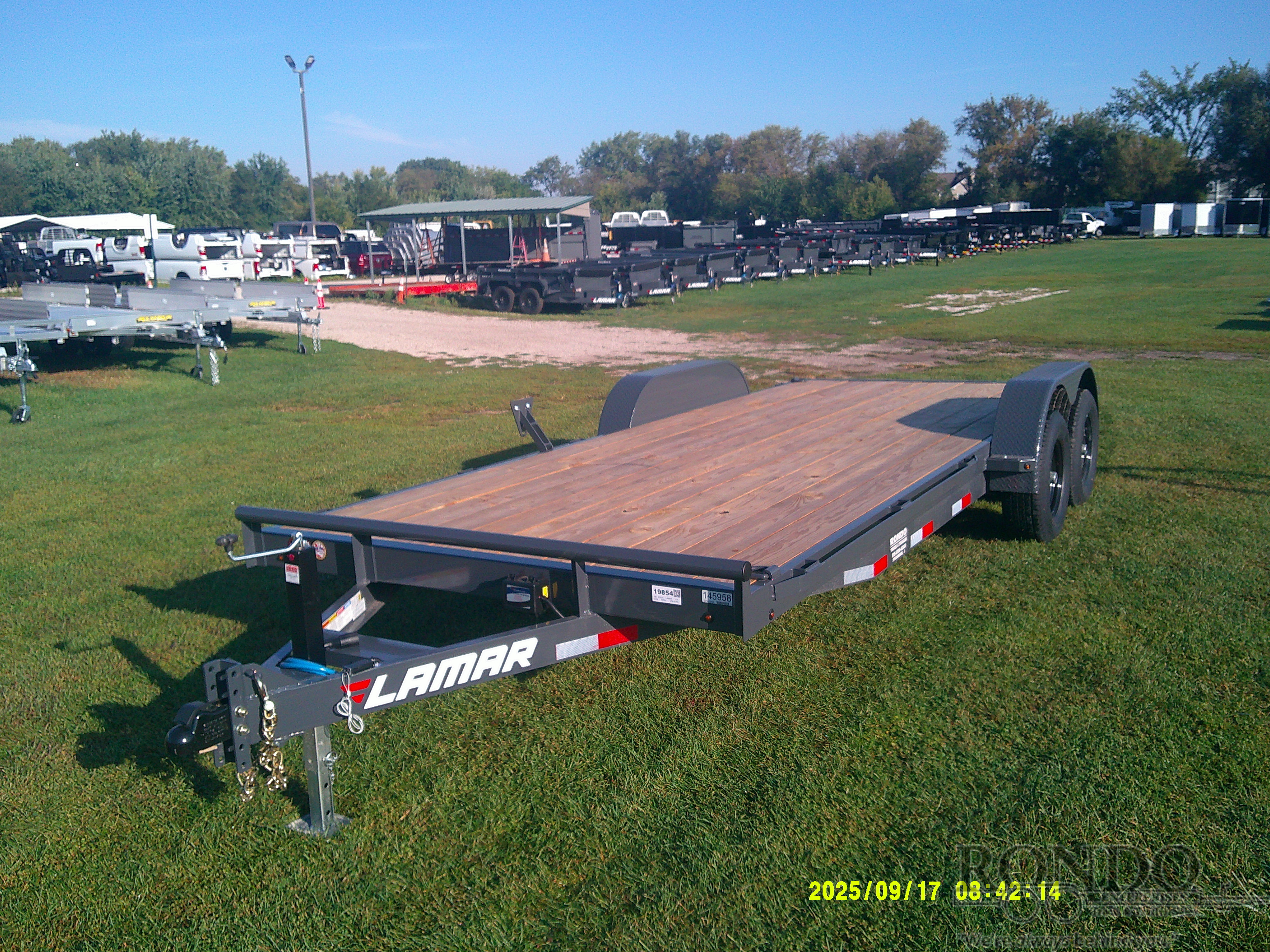 2026 Lamar 83x20' Car Hauler CC832025 :: Rondo Trailer