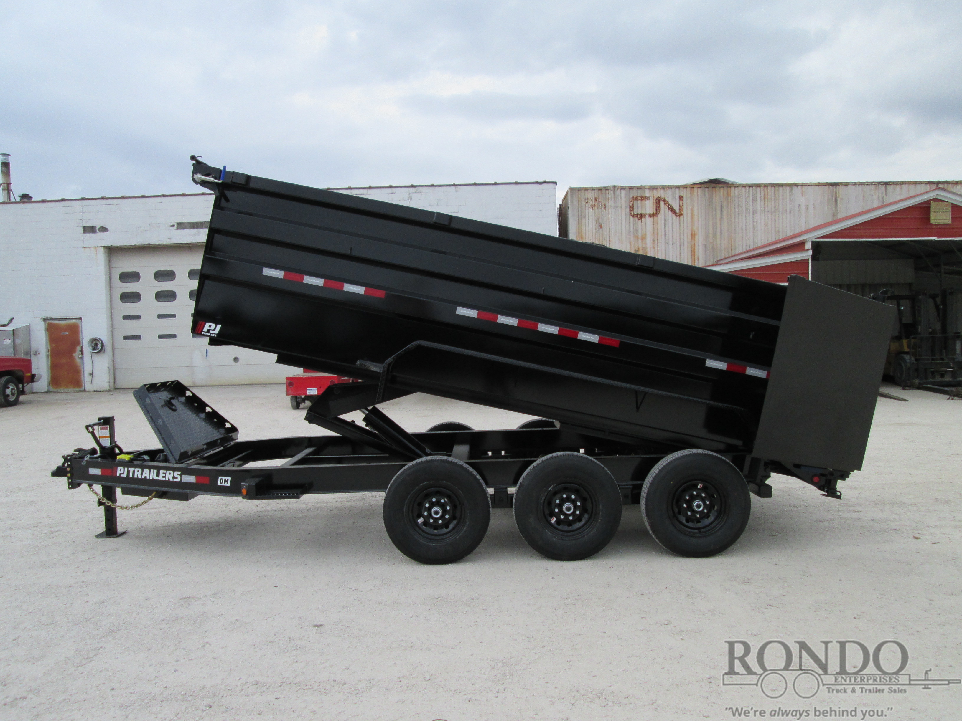 2026 PJ Trailer 83x16' DM Dump DMT1673BSSK :: Rondo Trailer