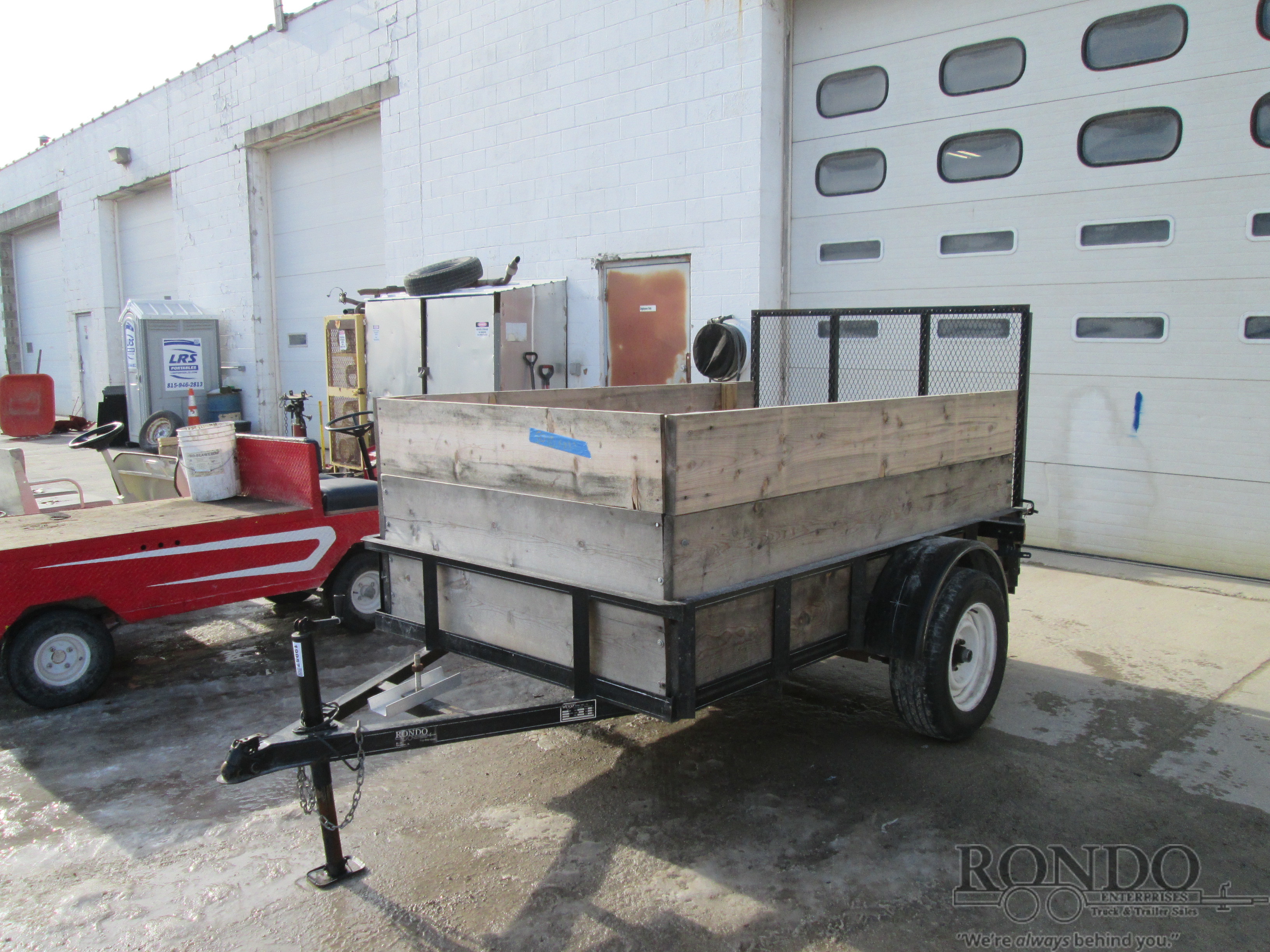 2007 Wesco 60x8' Single Axle Utility :: Rondo Trailer
