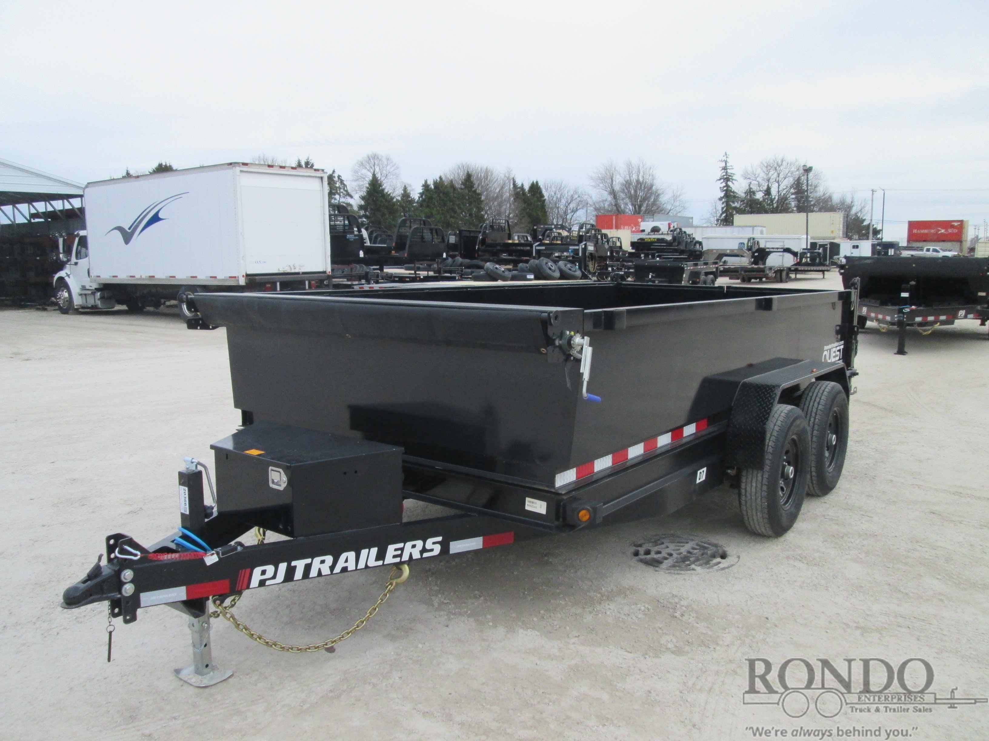 2026 PJ Trailer 83x14' D7 Dump D7J1472BSSK :: Rondo Trailer