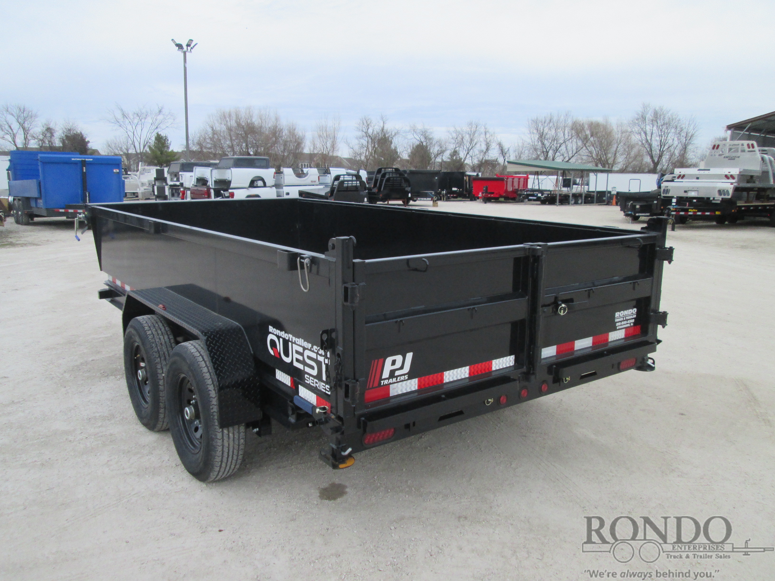 2026 PJ Trailer 83x14' D7 Dump D7J1472BSSK :: Rondo Trailer