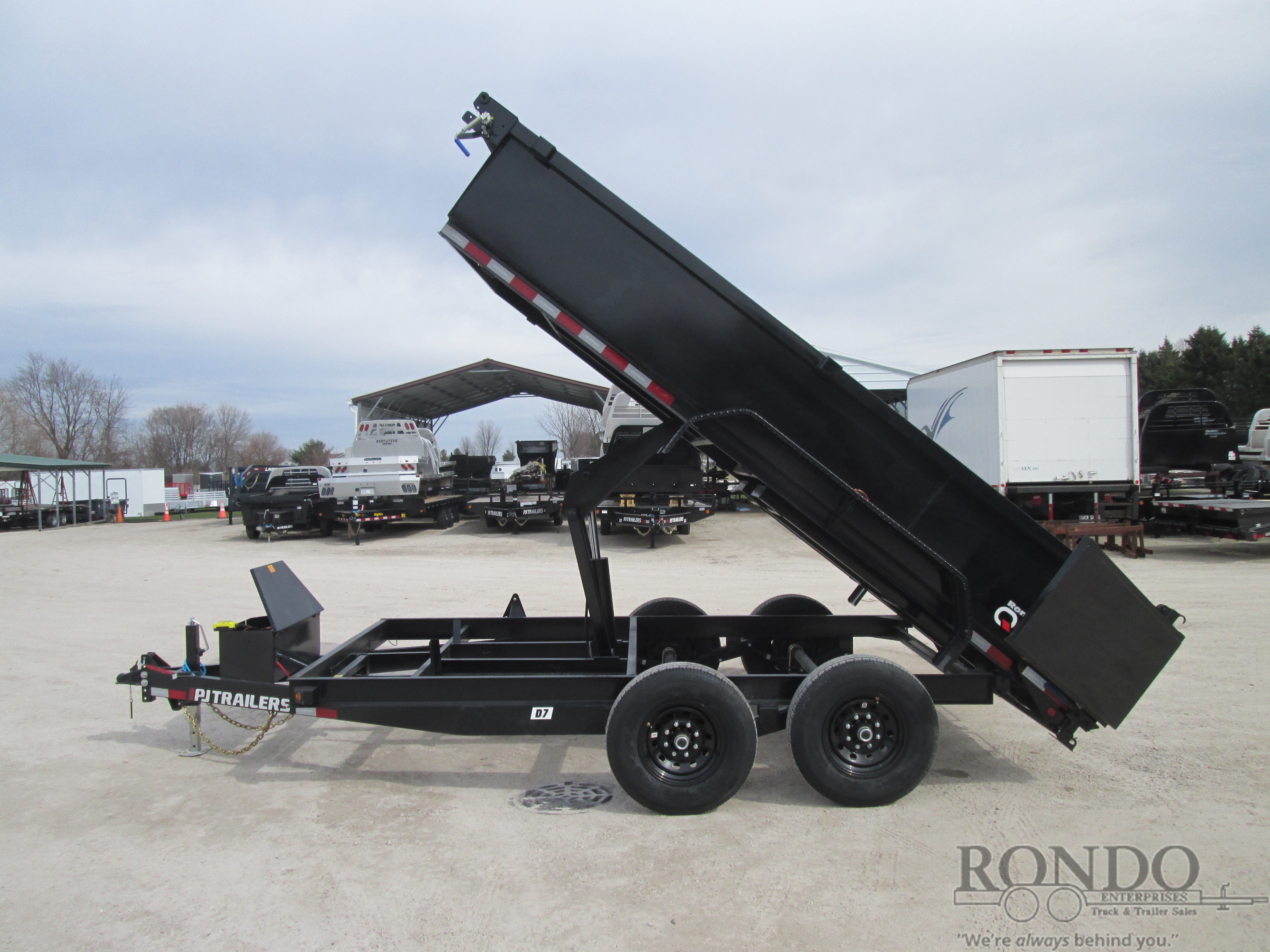 2026 PJ Trailer 83x14' D7 Dump D7J1472BSSK :: Rondo Trailer