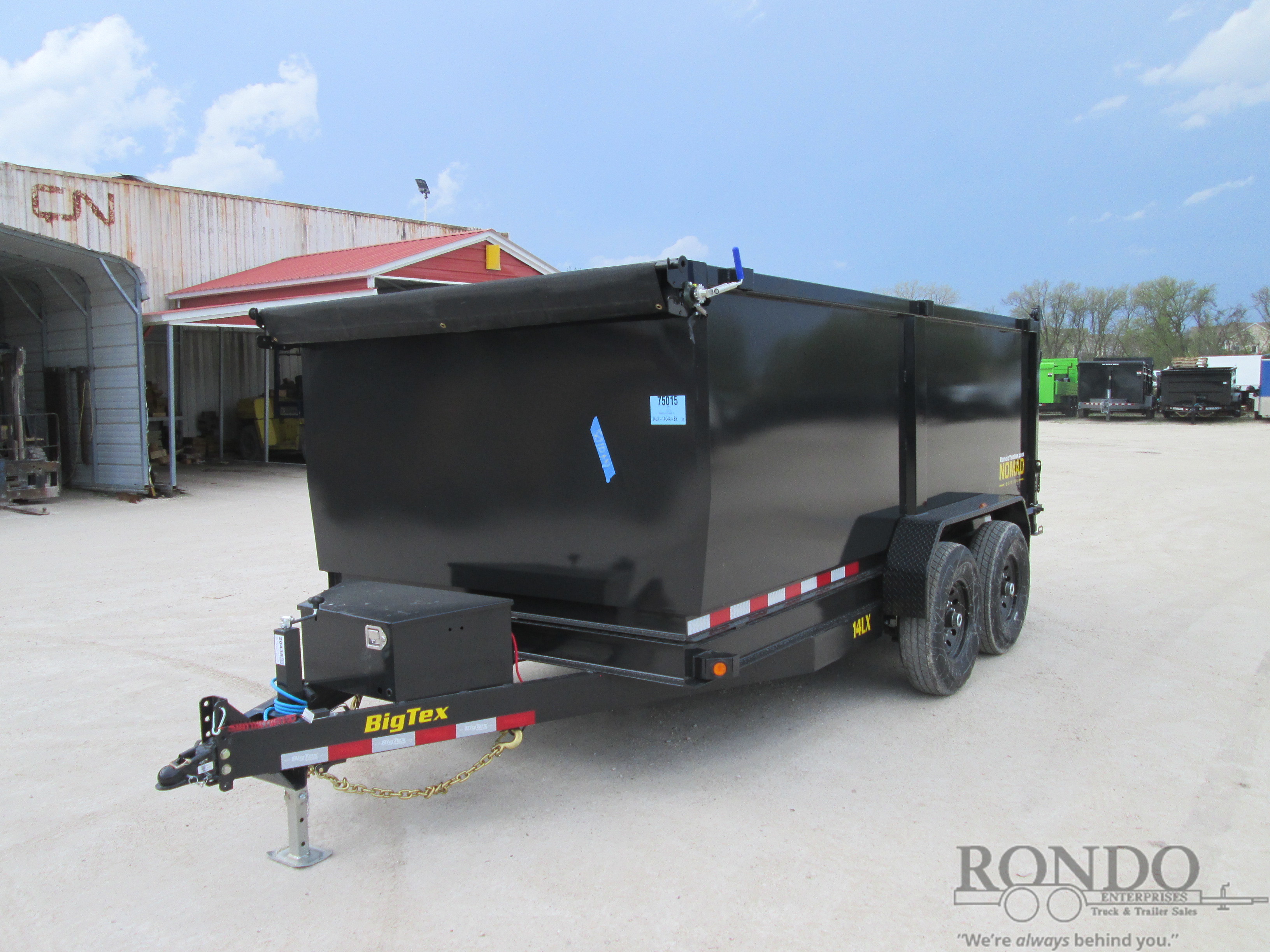 2026 Big Tex 83x14' Dump 14LX-14C4A-BK :: Rondo Trailer