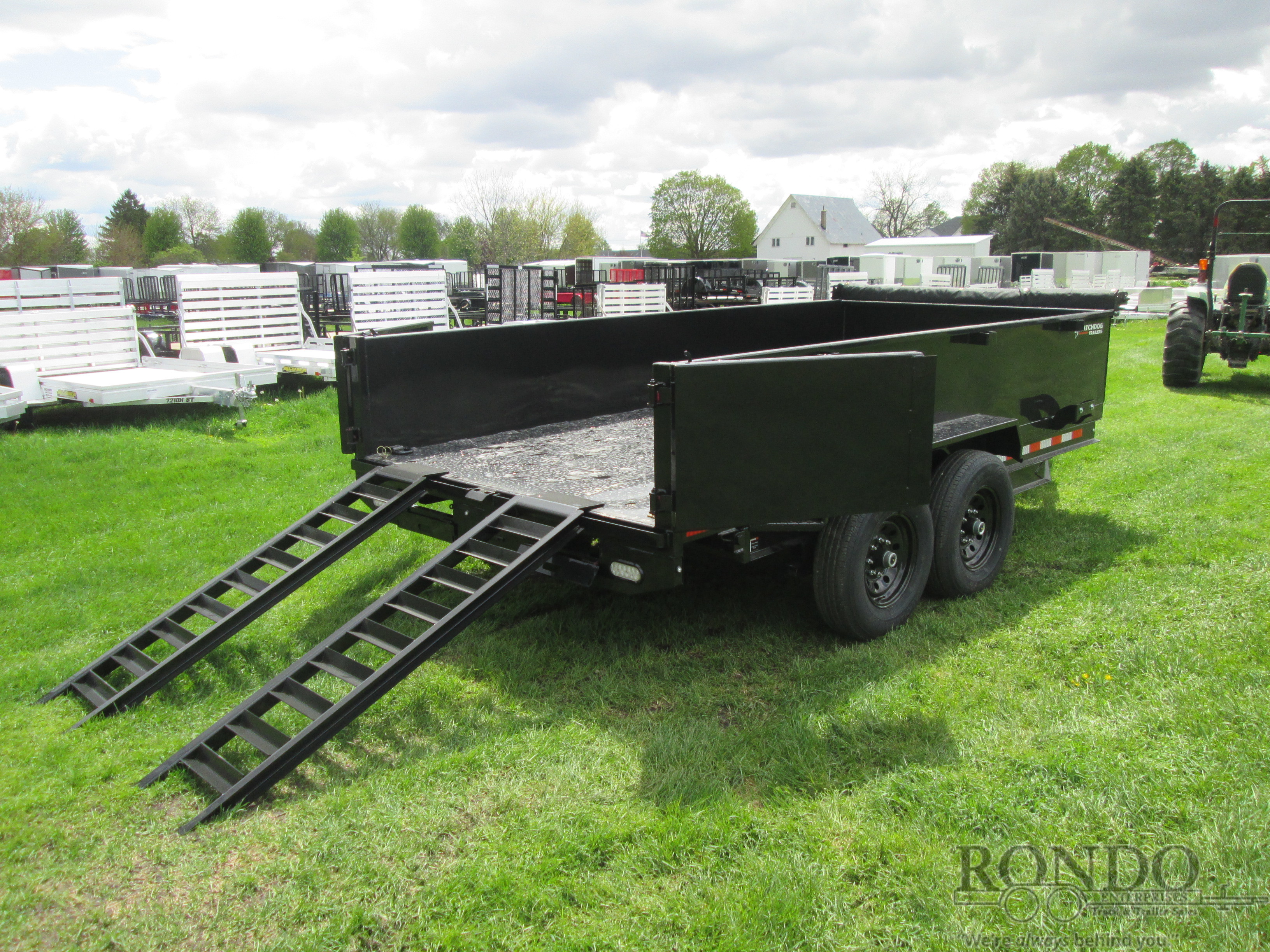 2026 Watchdog 81x14' Dump WD-14TA7 :: Rondo Trailer