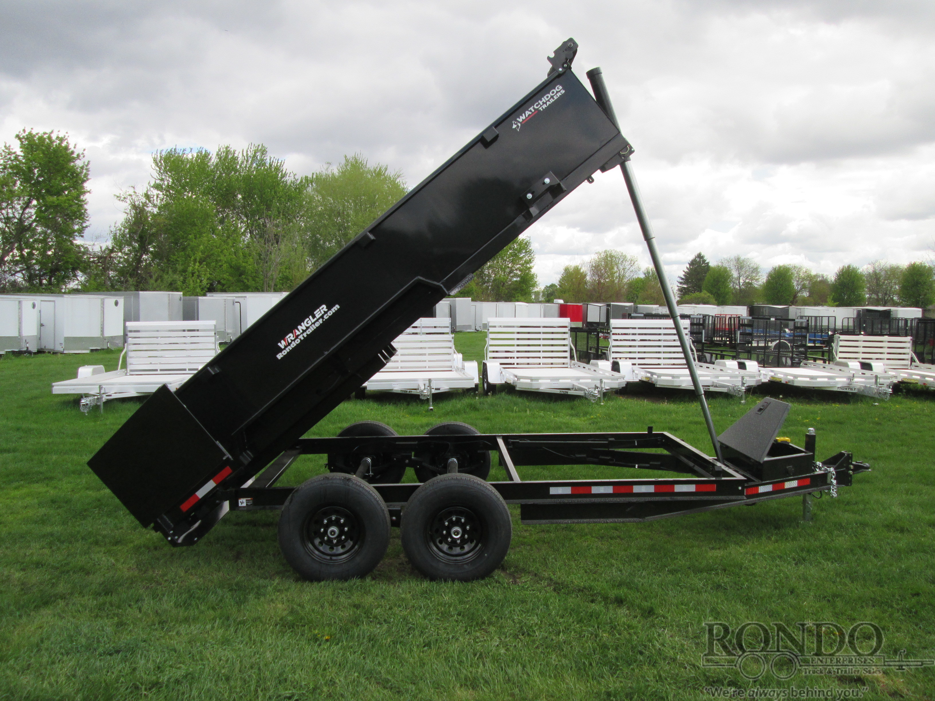 2026 Watchdog 81x14' Dump WD-14TA7 :: Rondo Trailer