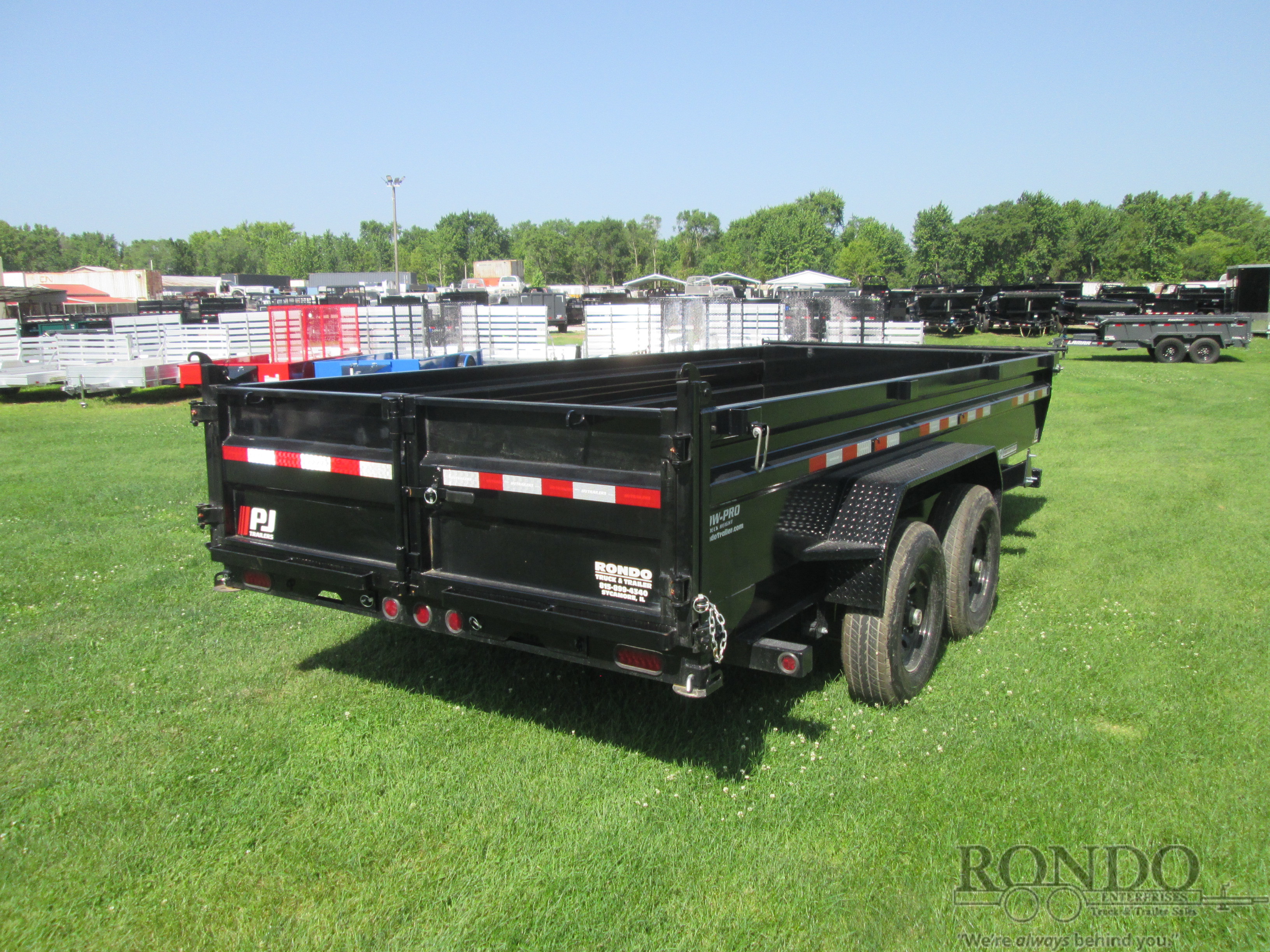 2026 PJ Trailer 83x16' DL Dump DLJ1672BSSK :: Rondo Trailer
